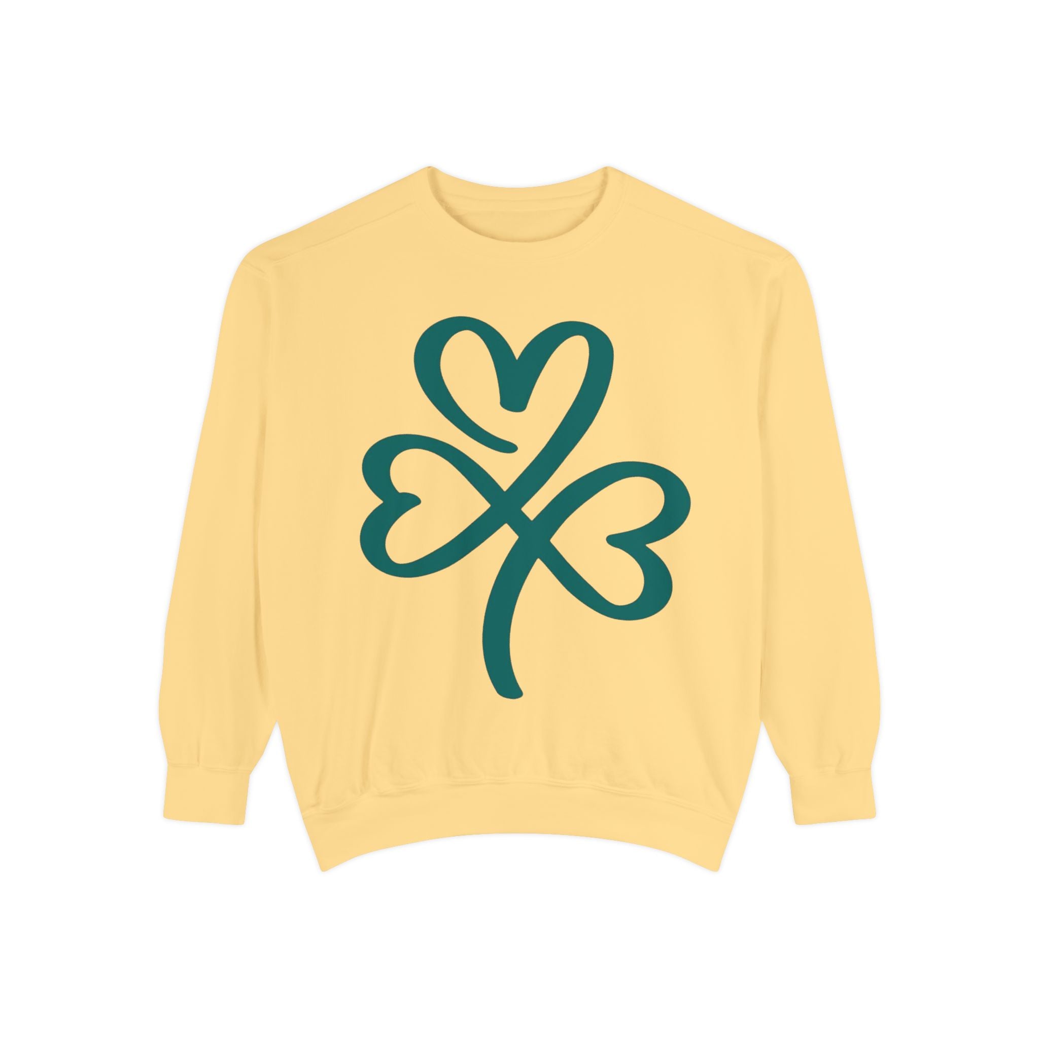 Heart Clover Cotton Sweatshirt