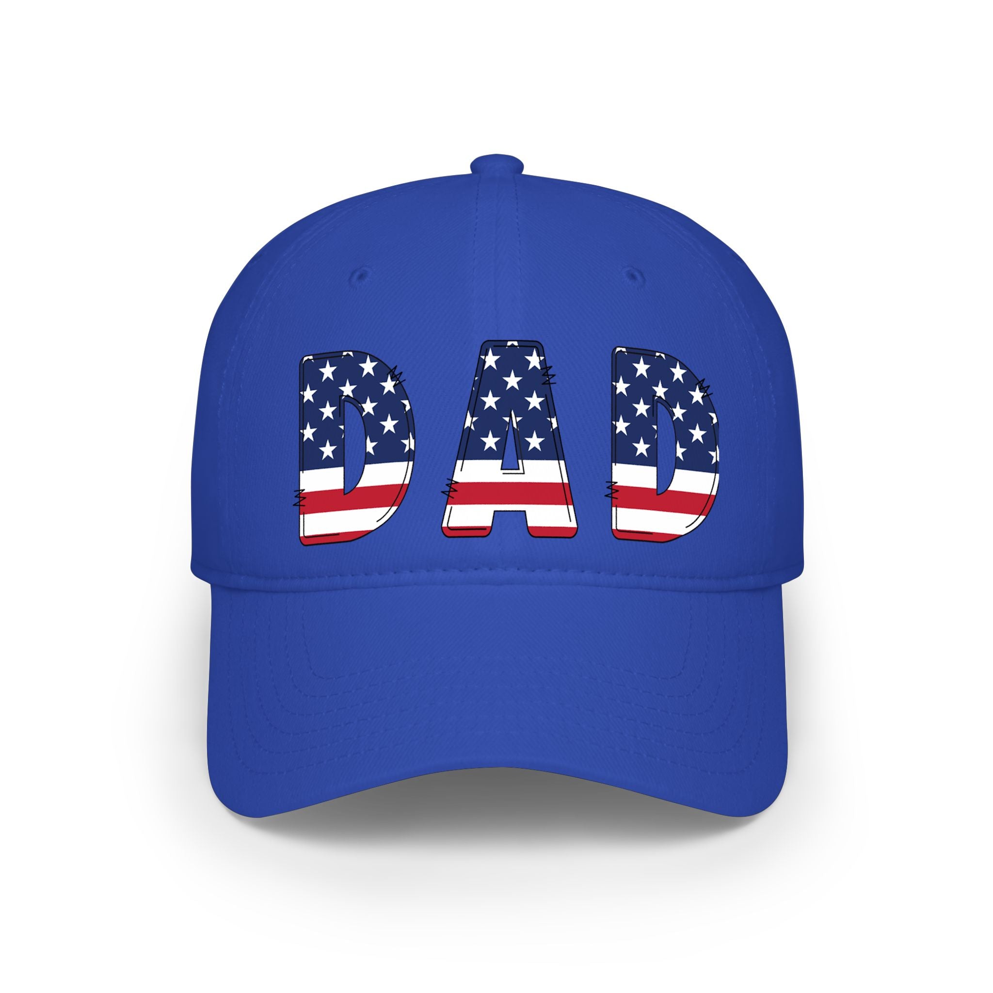 Dad Baseball Cap — American Flag Patriotic Dad Hat for Father’s Day & 4th of July