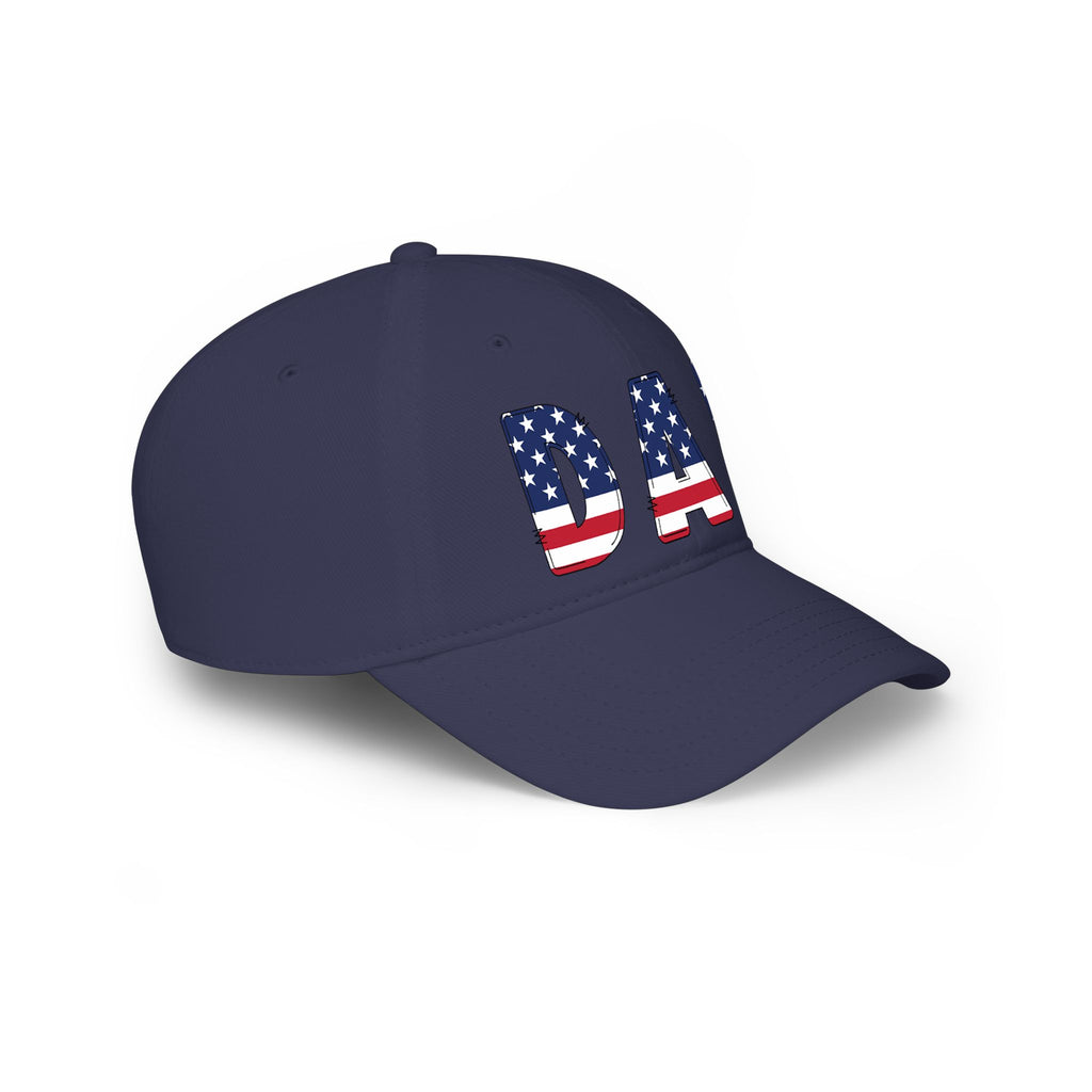 Dad Baseball Cap — American Flag Patriotic Dad Hat for Father’s Day & 4th of July