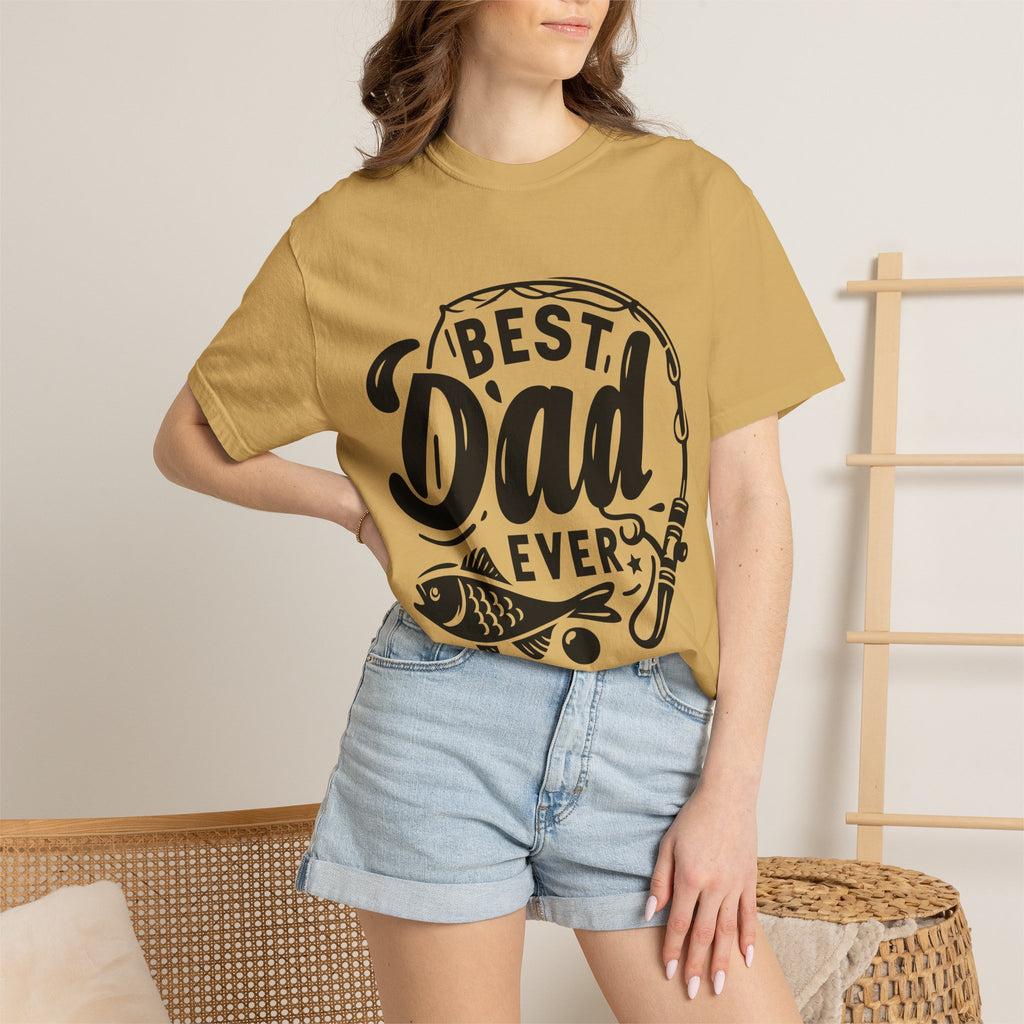 Best Dad Ever Fishing T-Shirt — Father’s Day Gift Tee