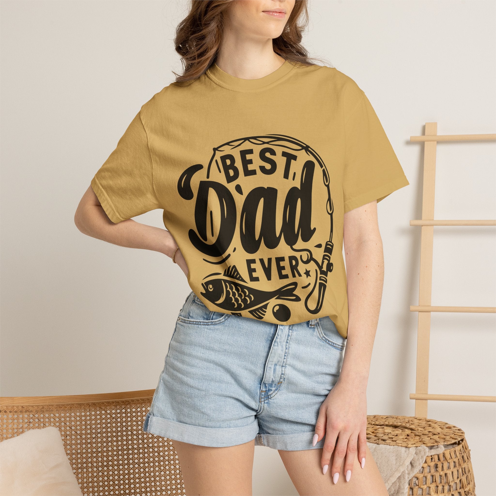 Best Dad Ever Fishing T-Shirt — Father’s Day Gift Tee