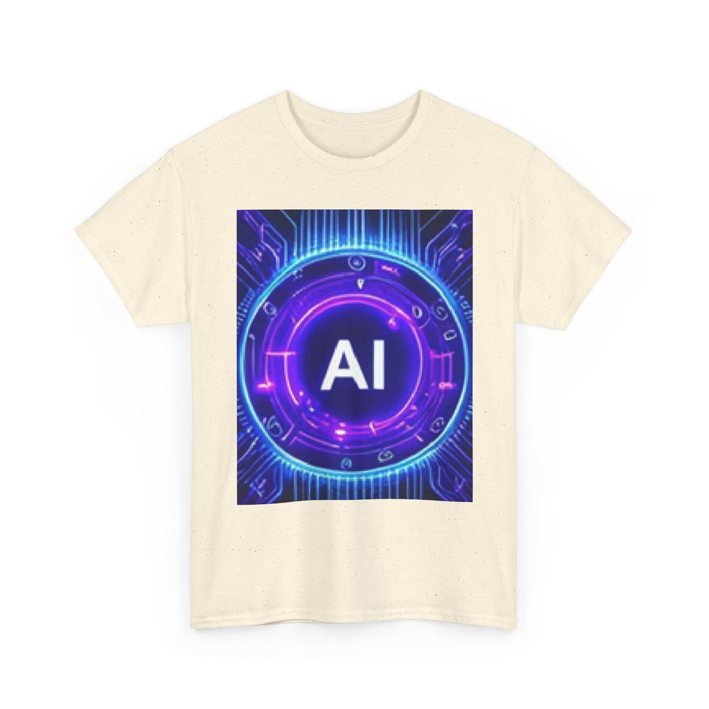 AI Circuit Tee — Futuristic Tech Graphic T-Shirt