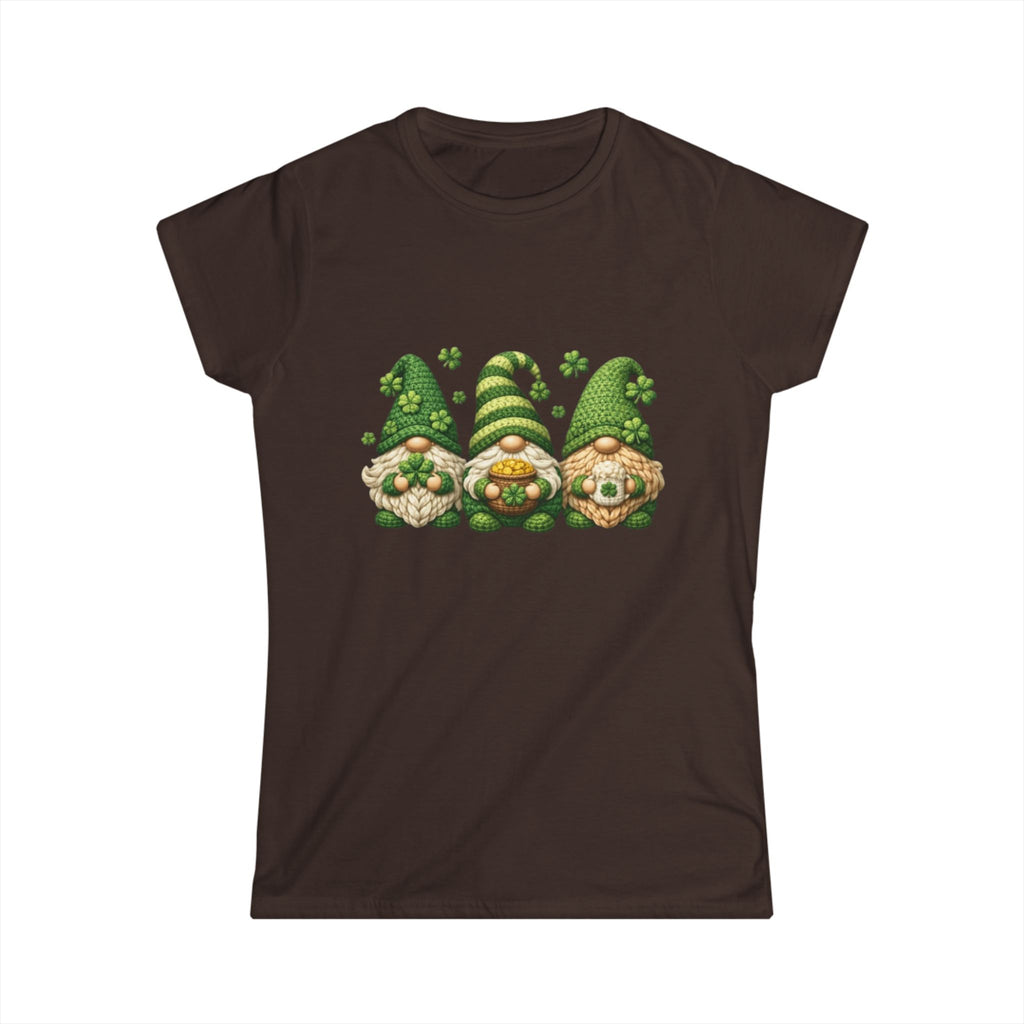 Lucky Green Gnome Cotton Tee