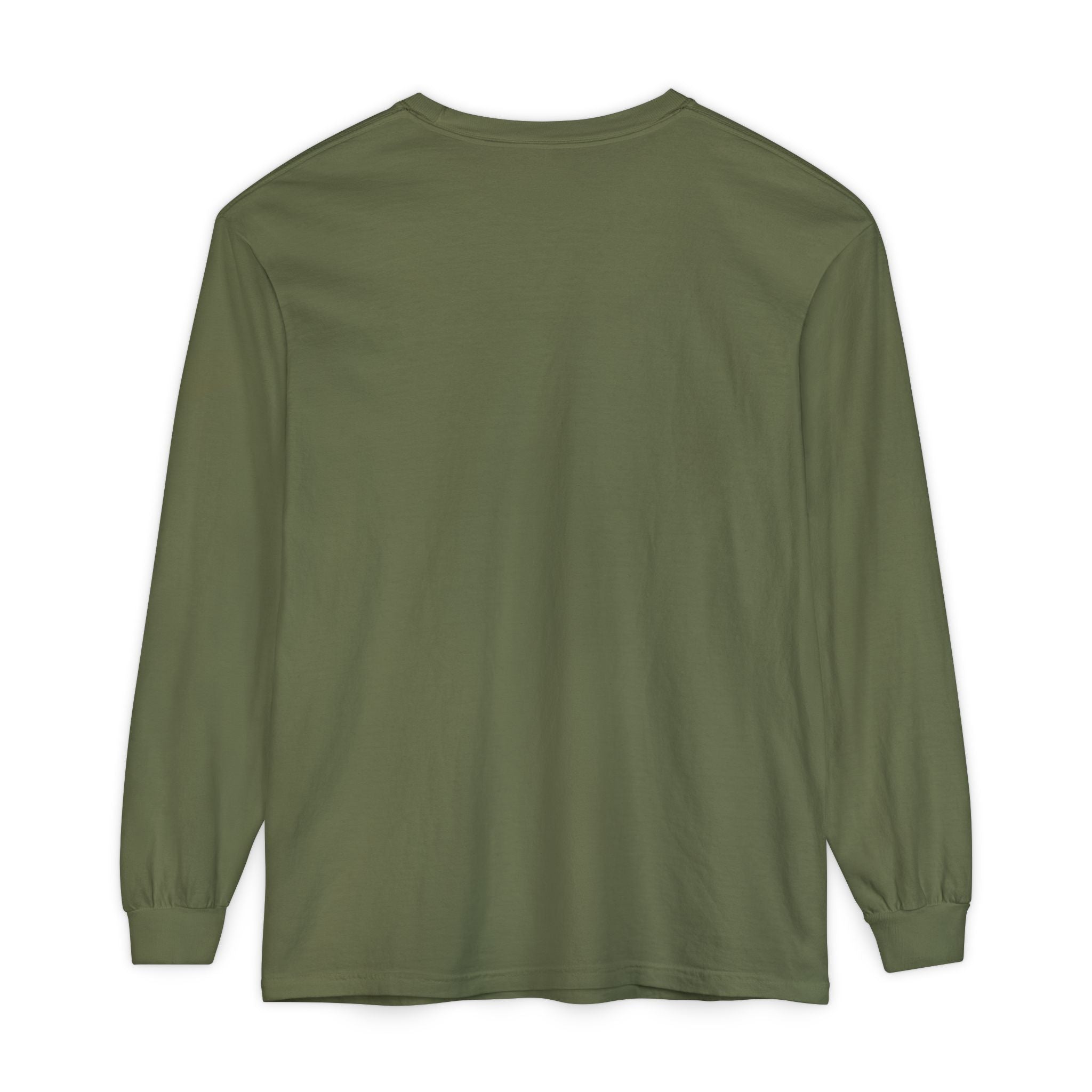 Garment-Dyed Cotton Long Sleeve