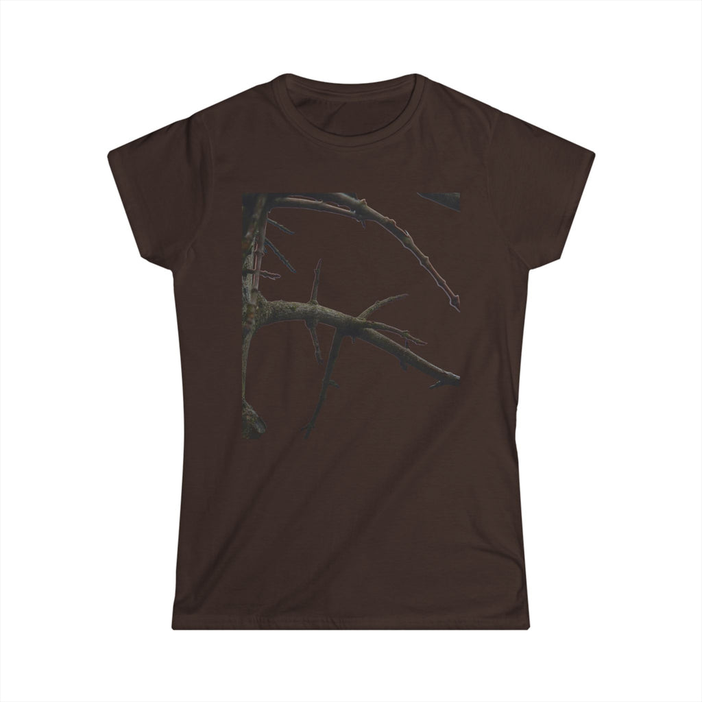 Soft Cotton Thorn Branch Tee