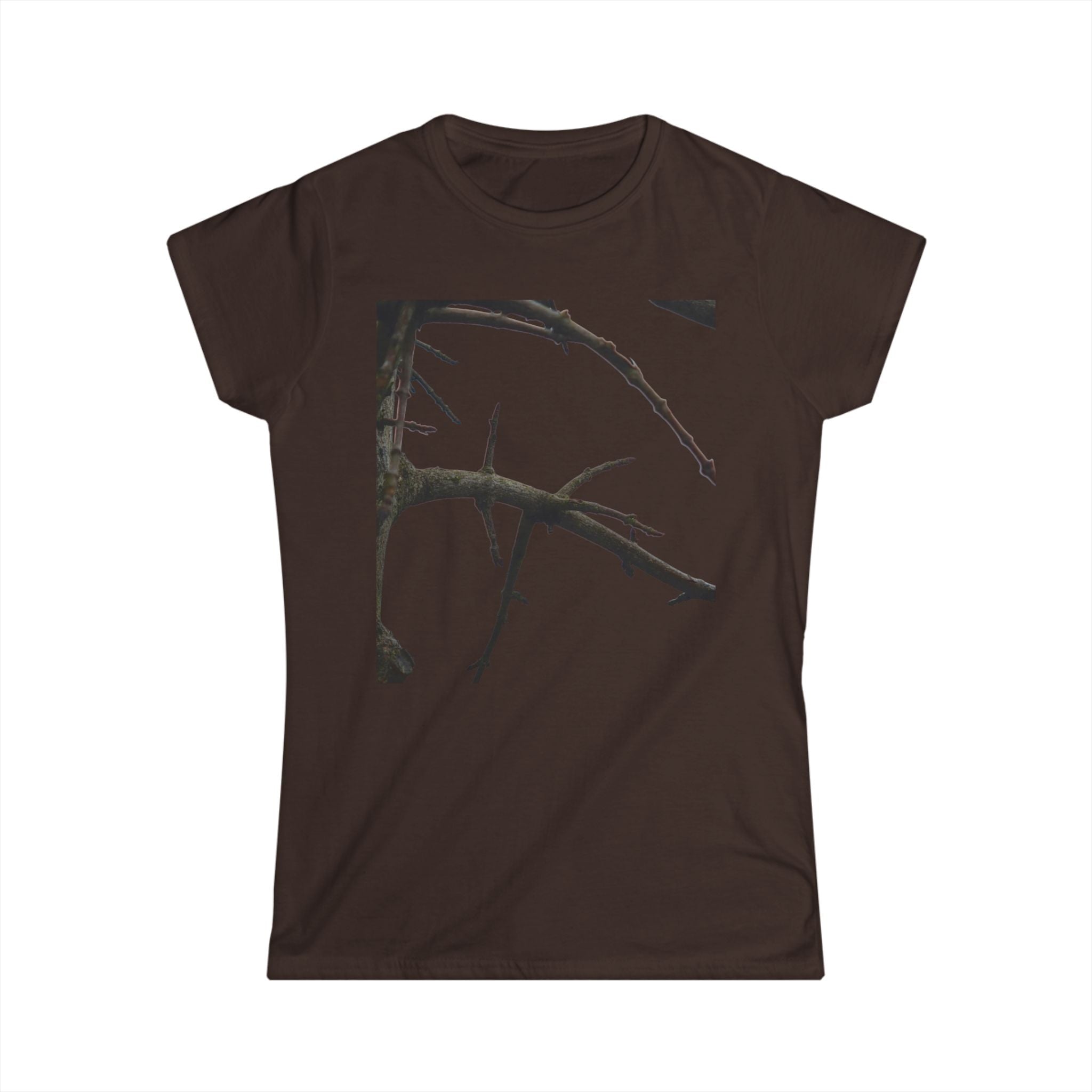 Soft Cotton Thorn Branch Tee