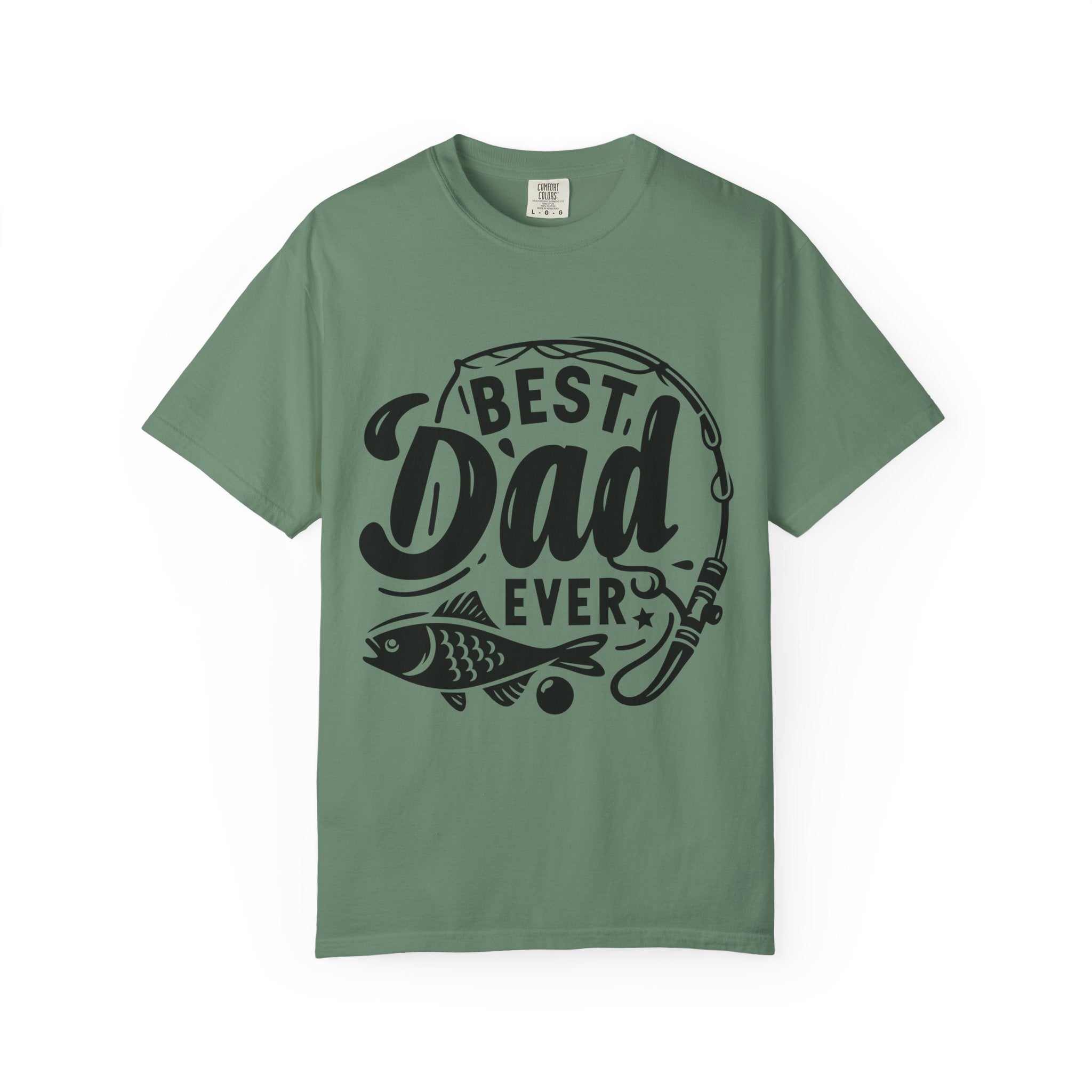 Best Dad Ever Fishing T-Shirt — Father’s Day Gift Tee