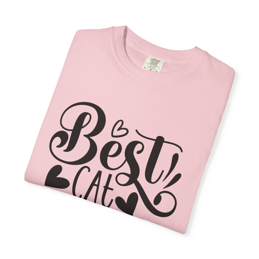Garment-Dyed Cat Mom Tee