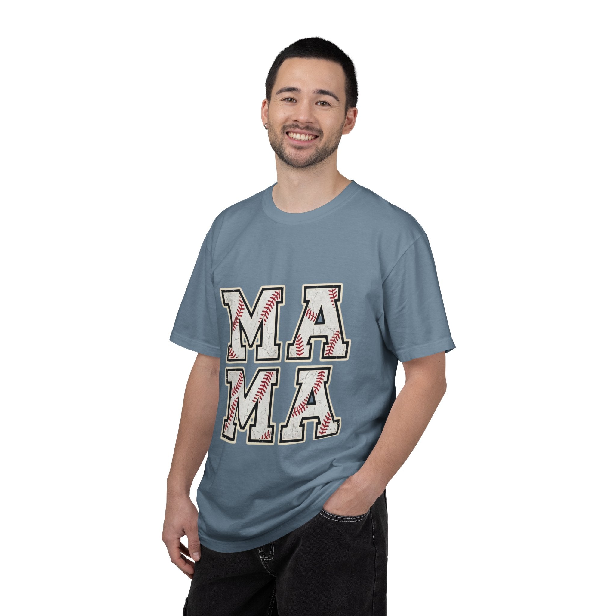 Vintage Cotton Baseball Mom Tee