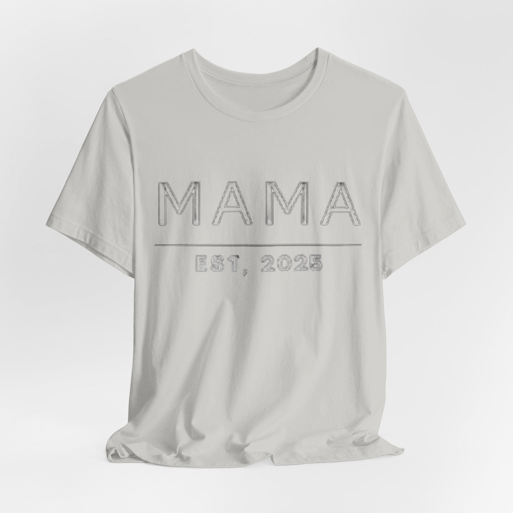 New Mom Cotton Graphic Tee
