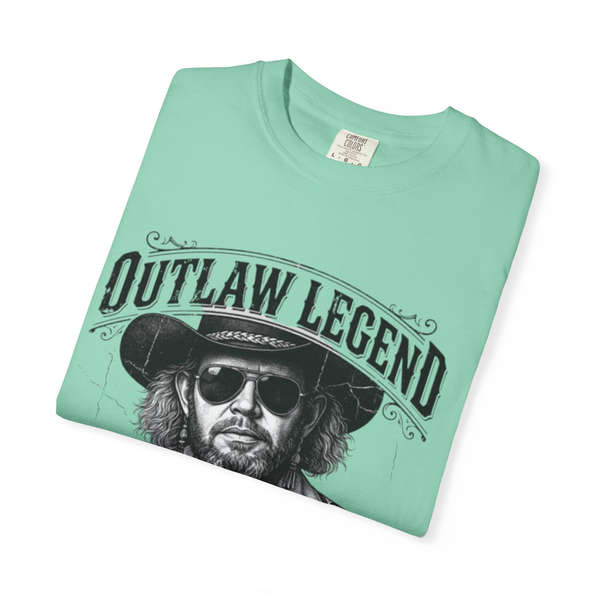 Outlaw Legend Tribute T-Shirt — David Allan Coe Memorial Graphic Tee