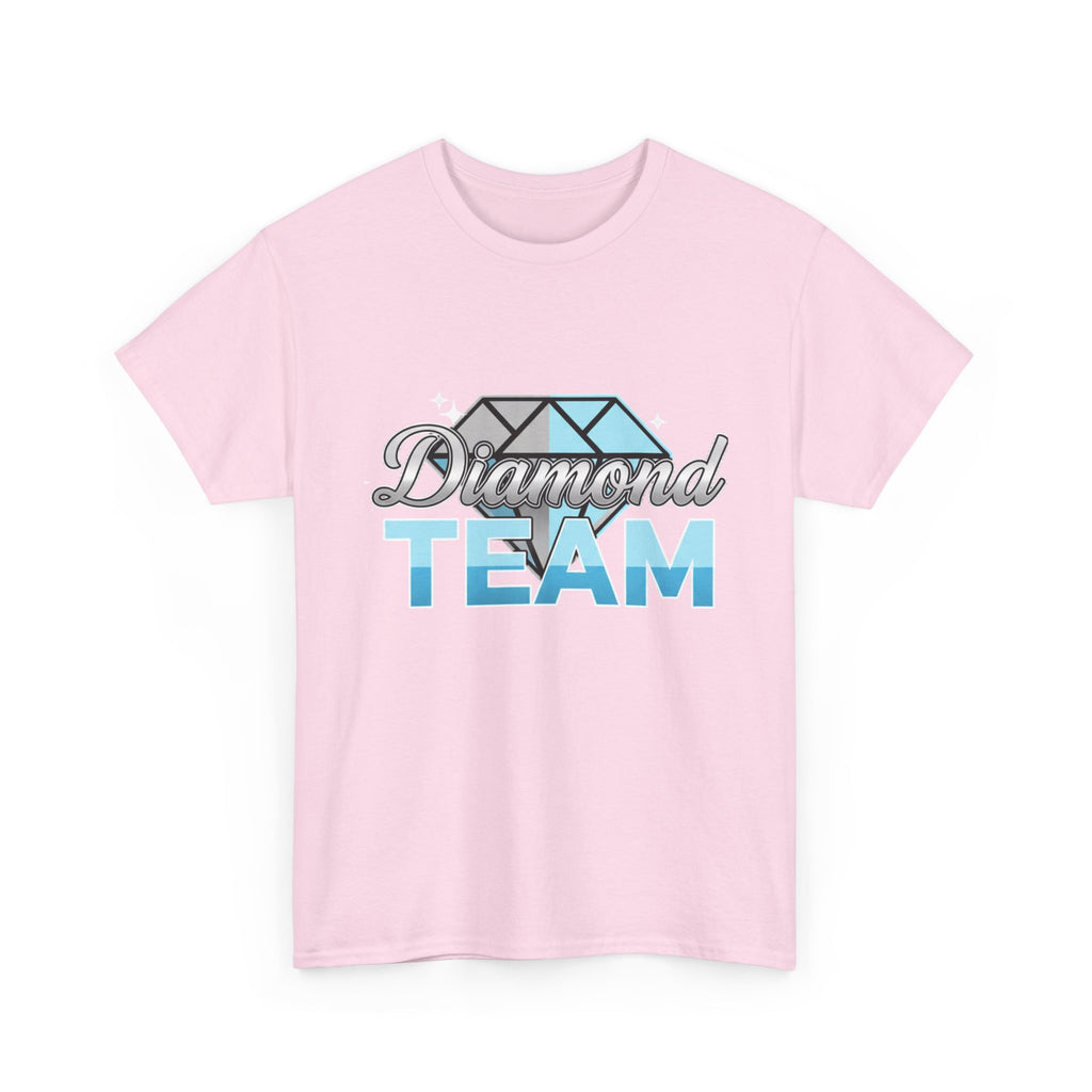 Diamond Team T-Shirt — Blue Gem Graphic Tee