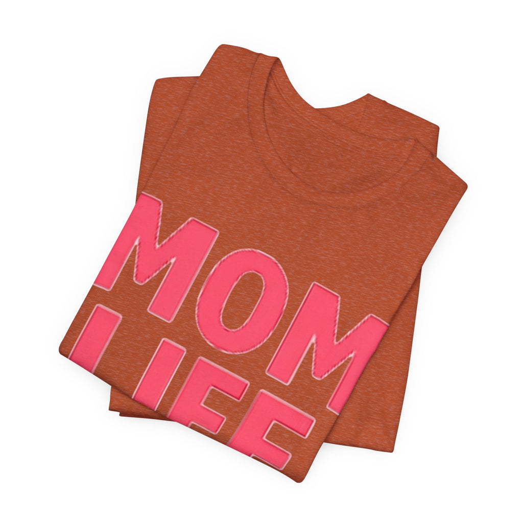 Soft Cotton Mom Life Tee