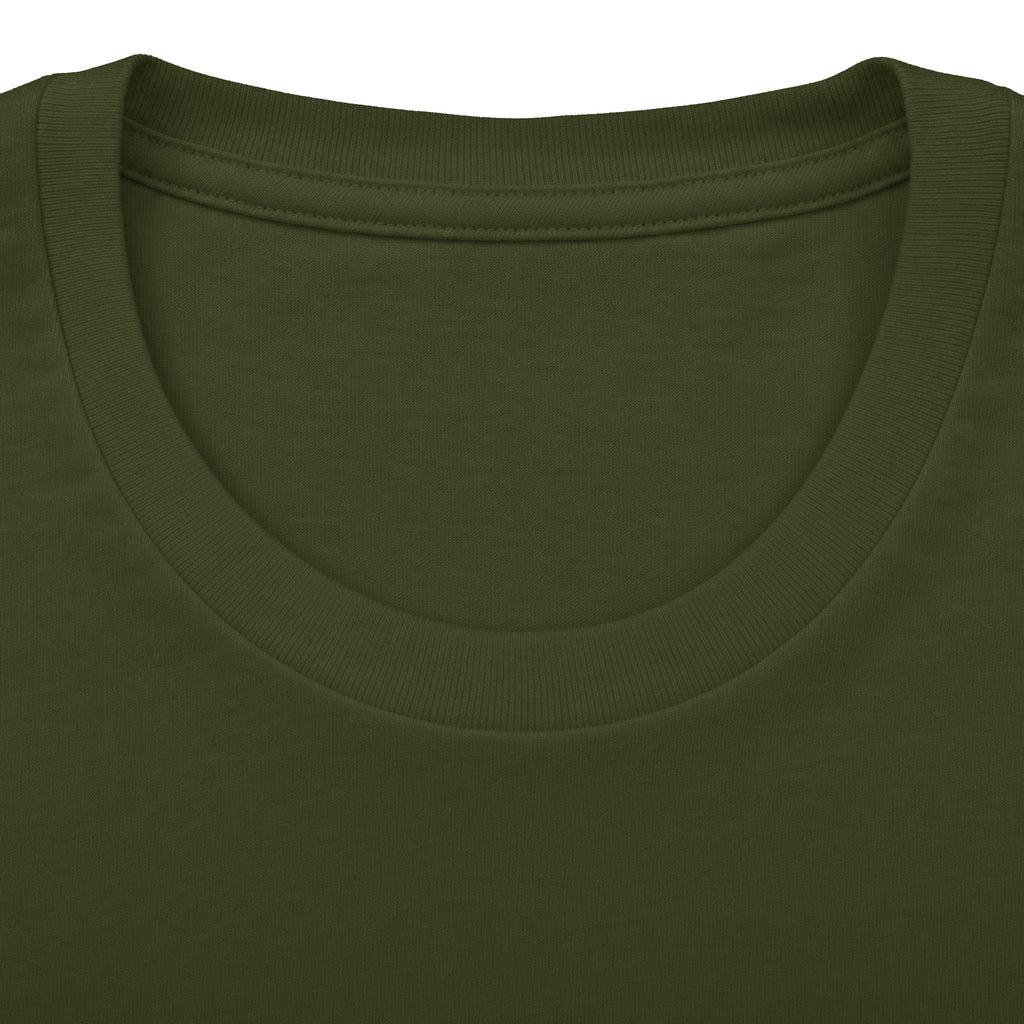 St. Patrick's Day Green Glitter Four-Leaf Clover T-Shirt