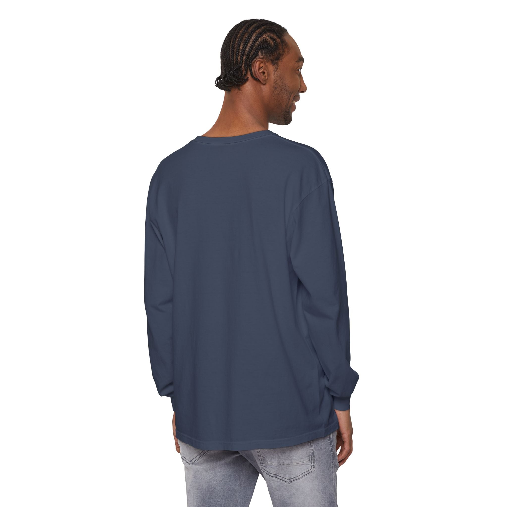 Garment-Dyed Cotton Long Sleeve
