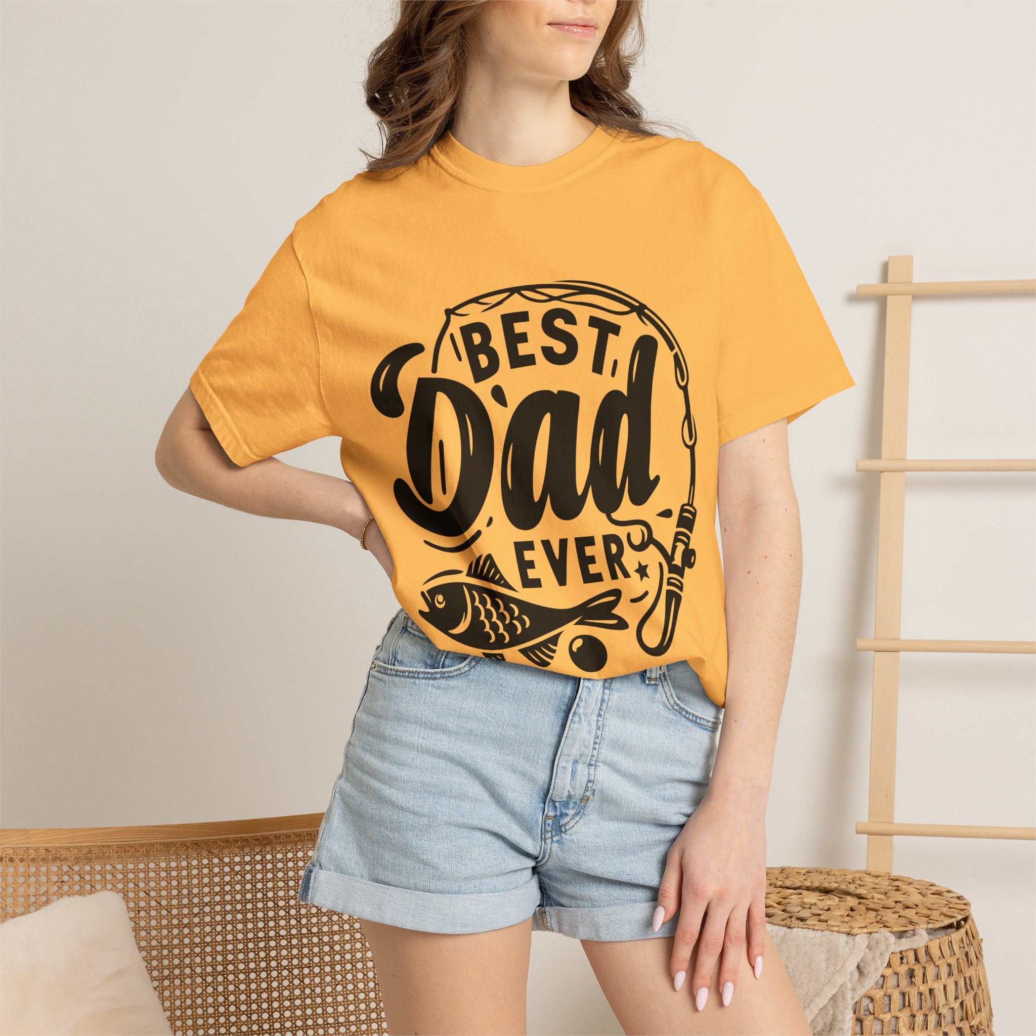 Best Dad Ever Fishing T-Shirt — Father’s Day Gift Tee