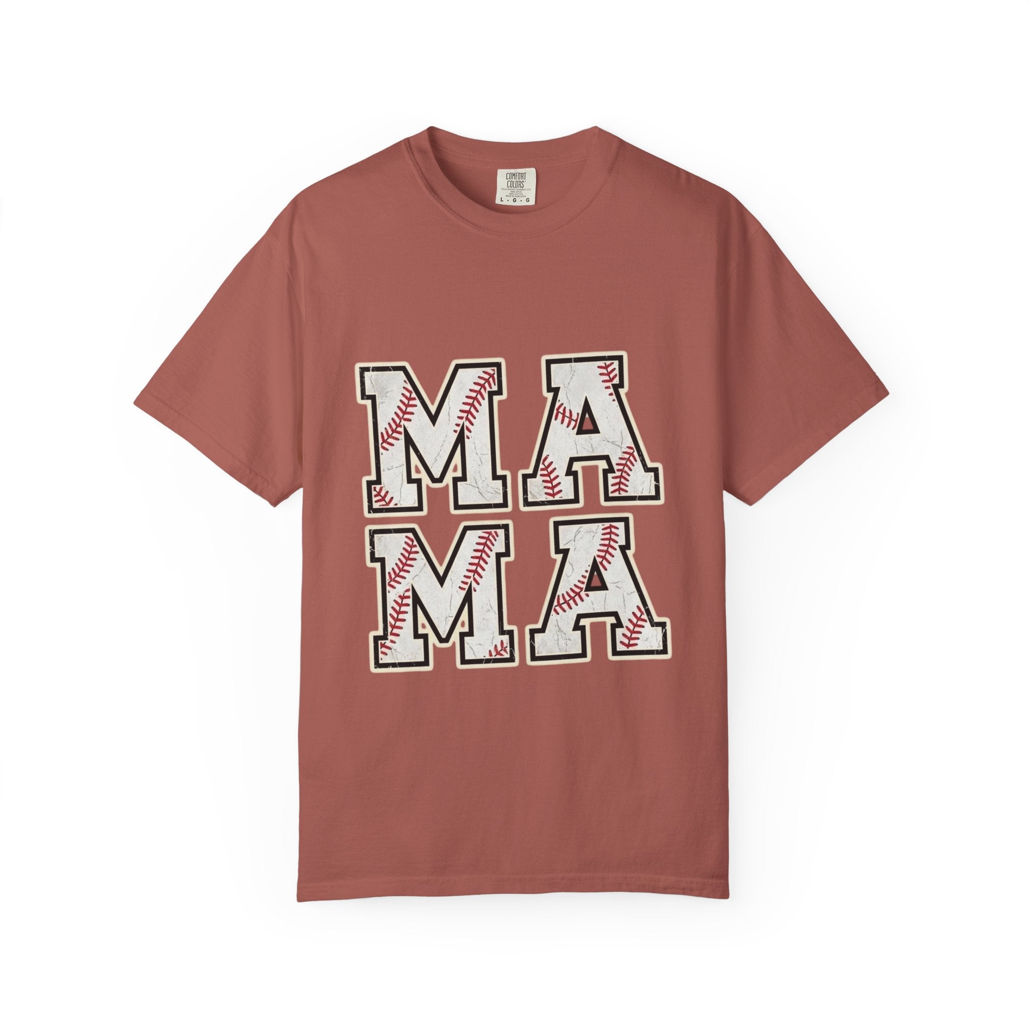 Vintage Cotton Baseball Mom Tee