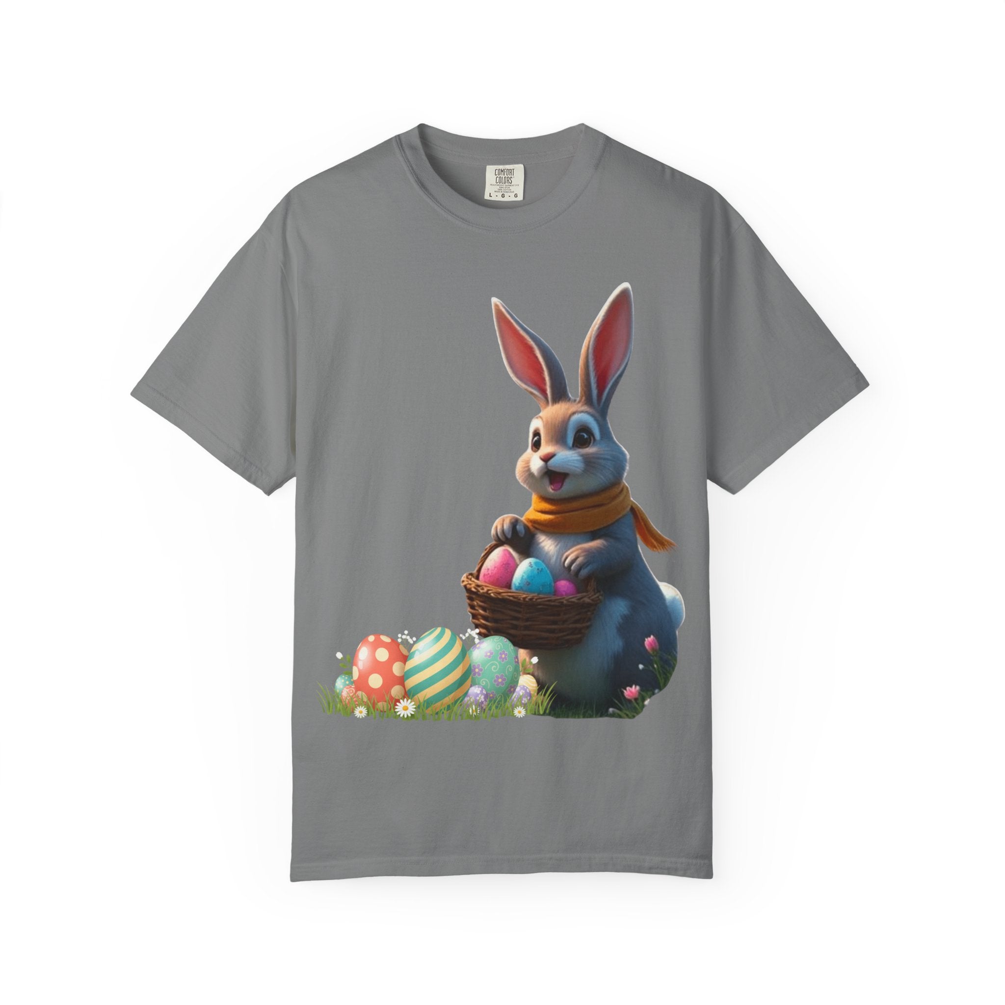 Garment-Dyed Easter Bunny Tee