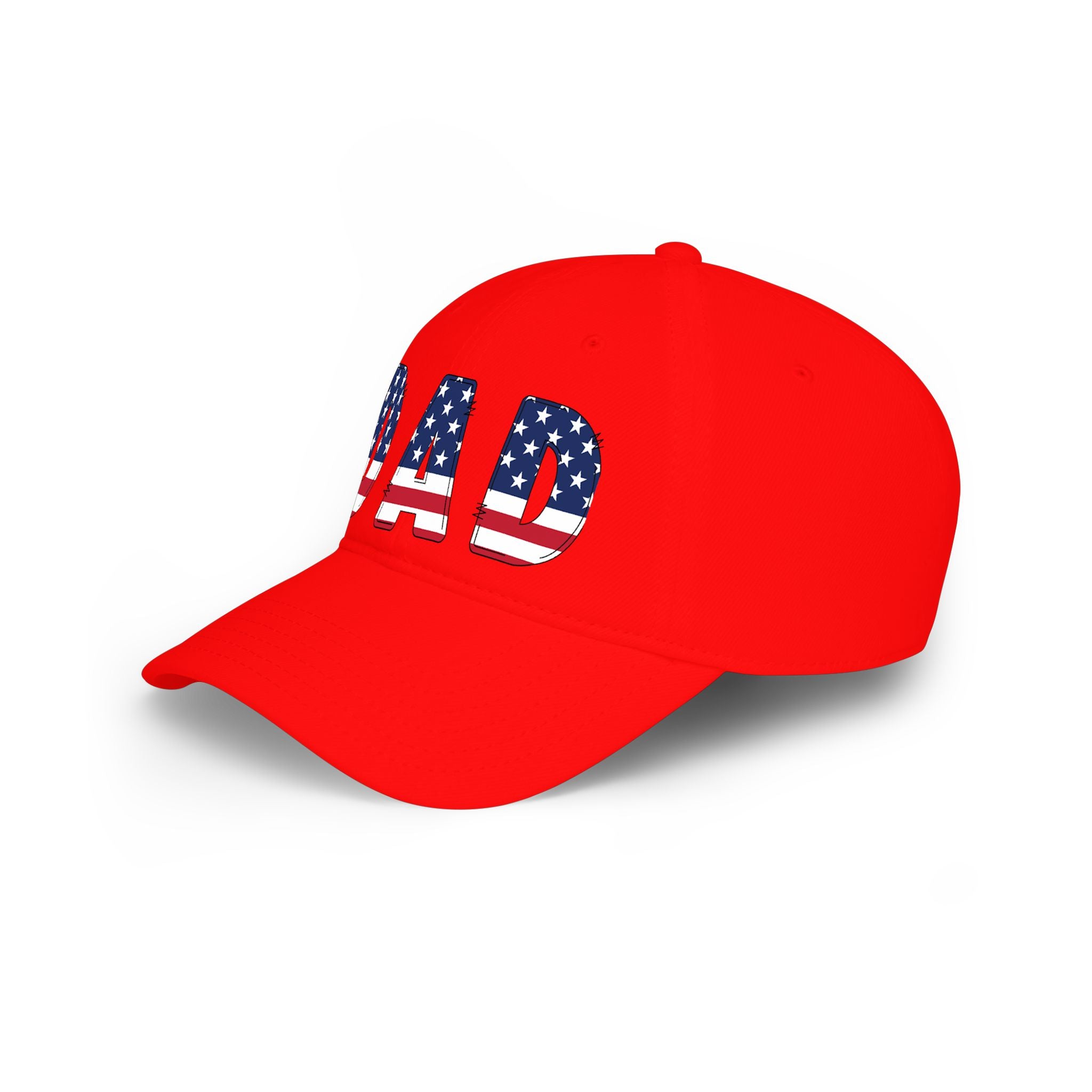 Dad Baseball Cap — American Flag Patriotic Dad Hat for Father’s Day & 4th of July