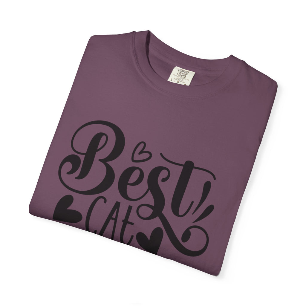 Garment-Dyed Cat Mom Tee