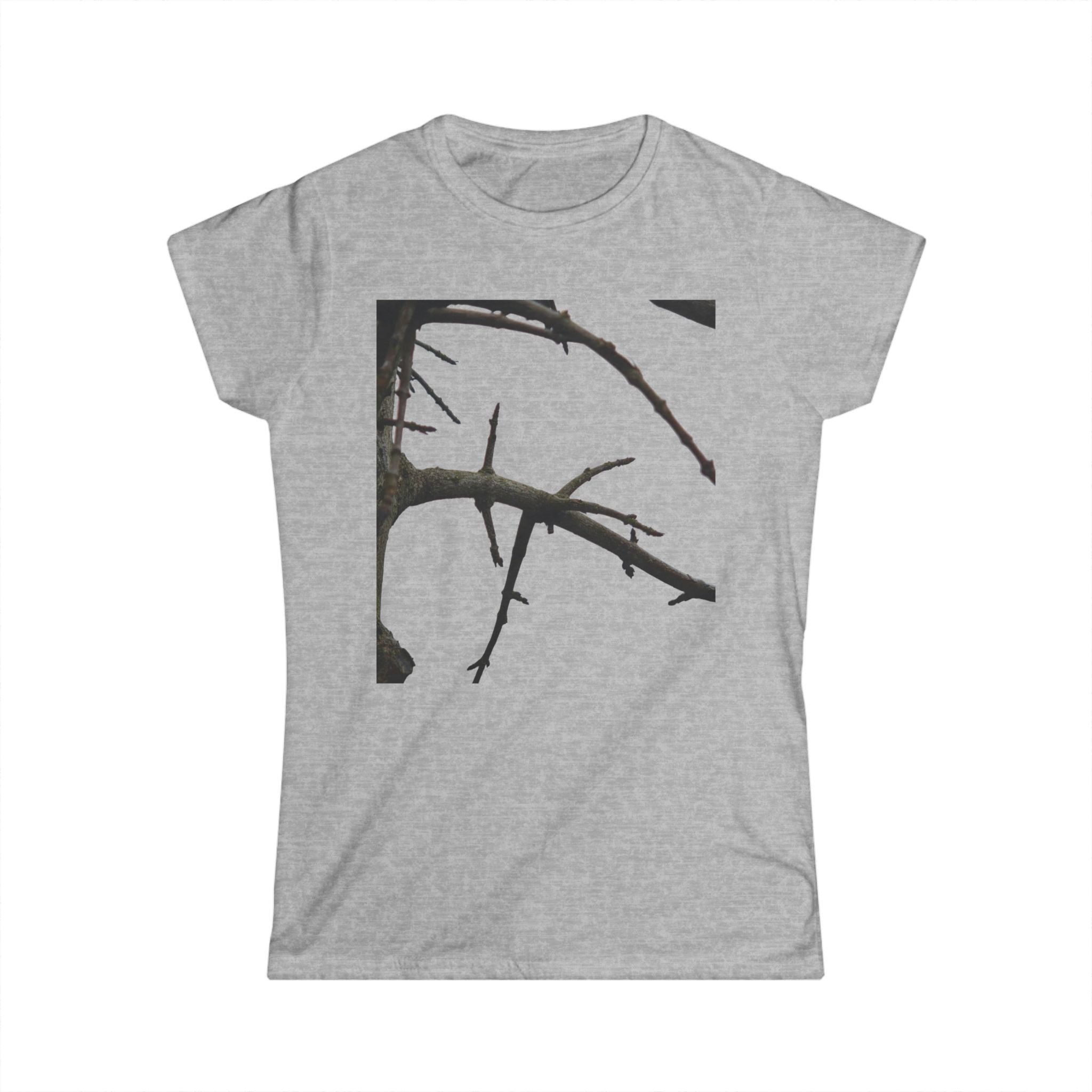 Soft Cotton Thorn Branch Tee