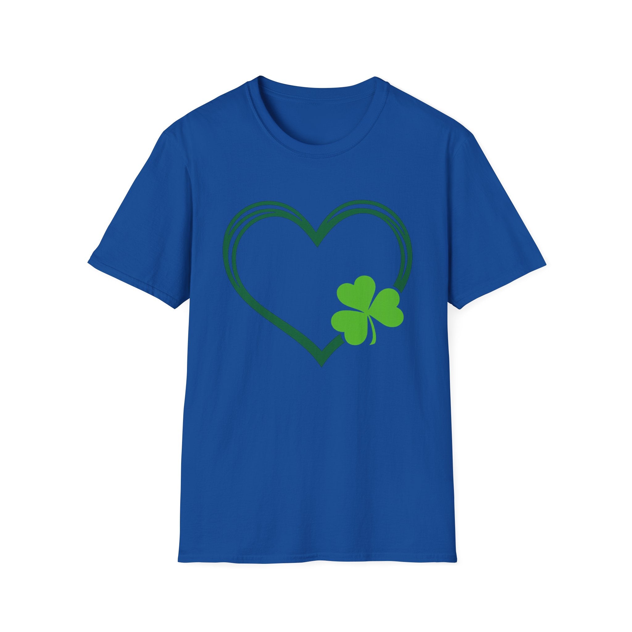 Soft Cotton Shamrock Heart Tee