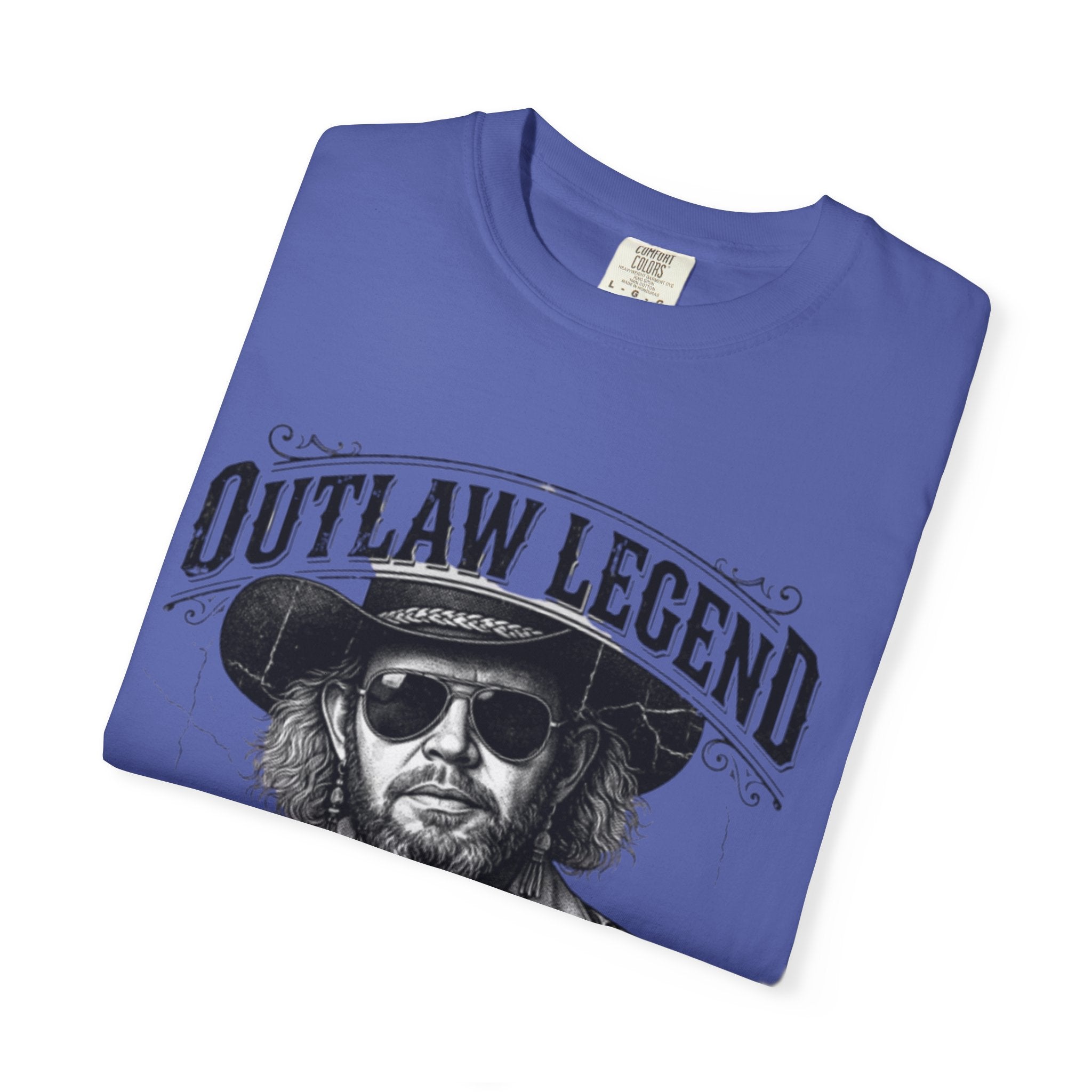 Outlaw Legend Tribute T-Shirt — David Allan Coe Memorial Graphic Tee