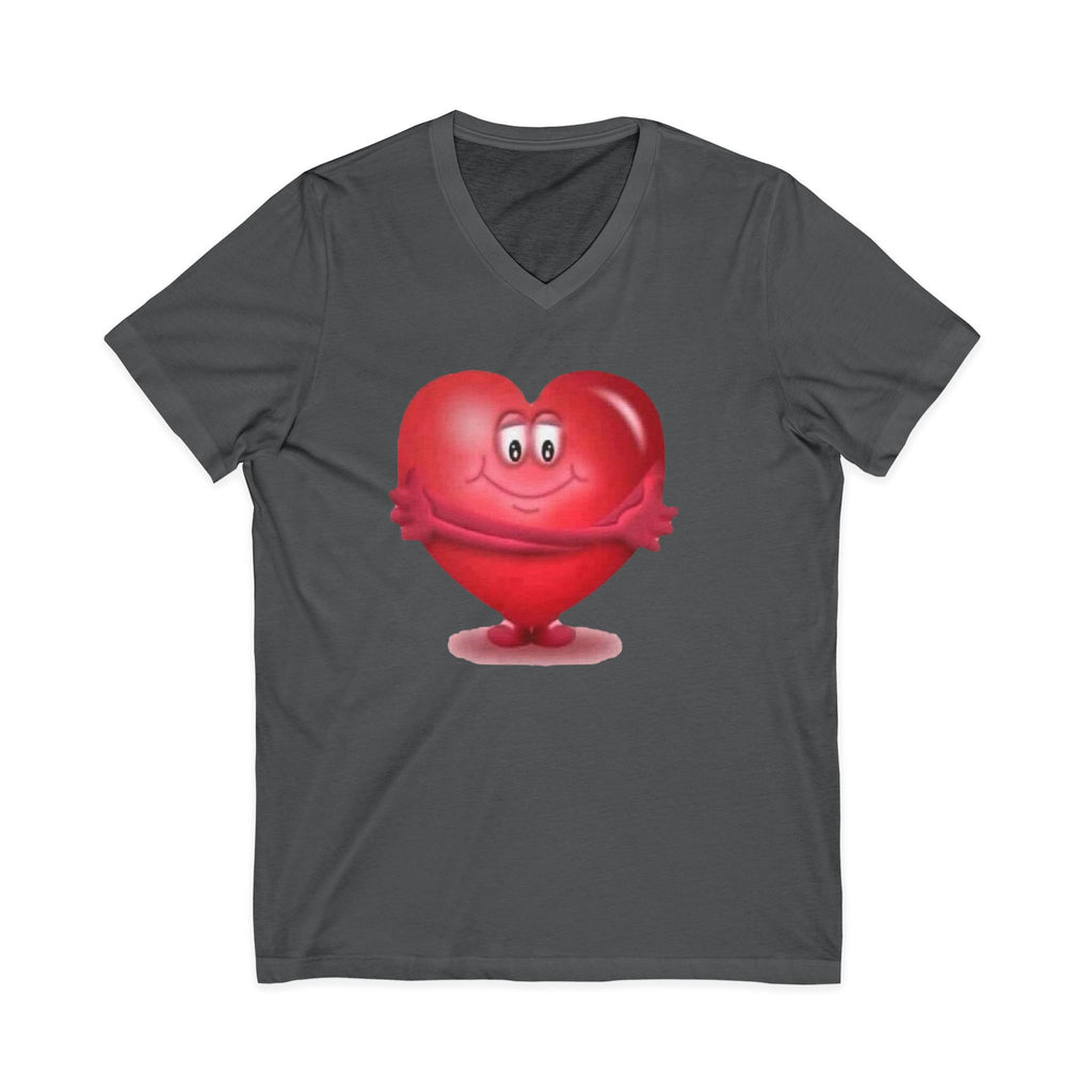 Unisex Jersey Short Sleeve V-Neck Tee