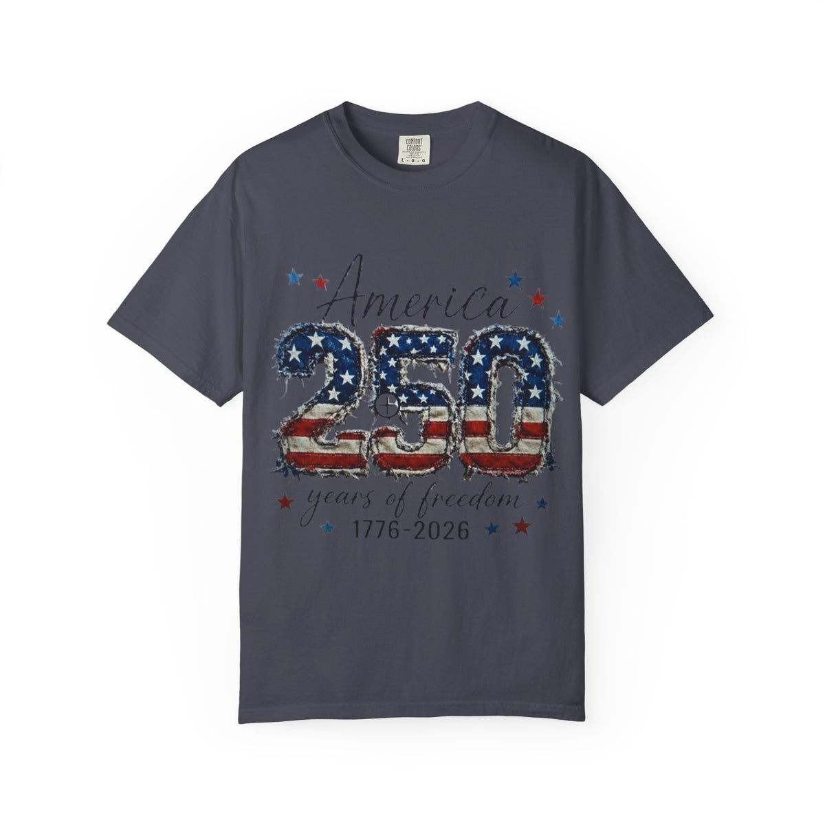America 250 T-Shirt — 1776–2026 Stars & Stripes Patriotic Tee