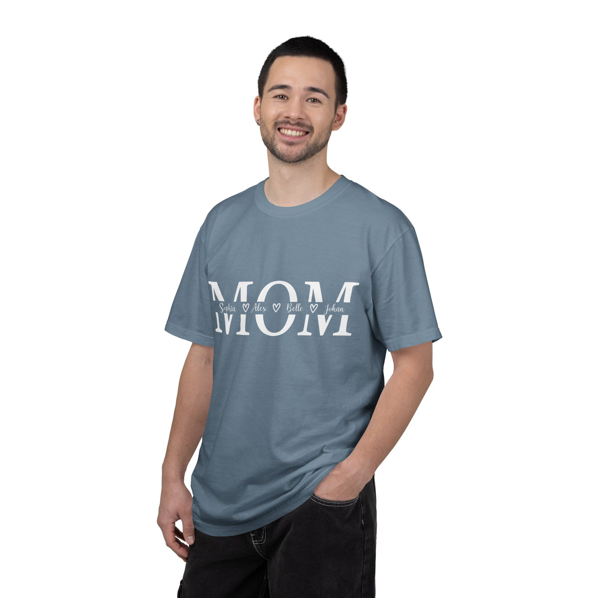 Classic White Garment-Dyed T-Shirt