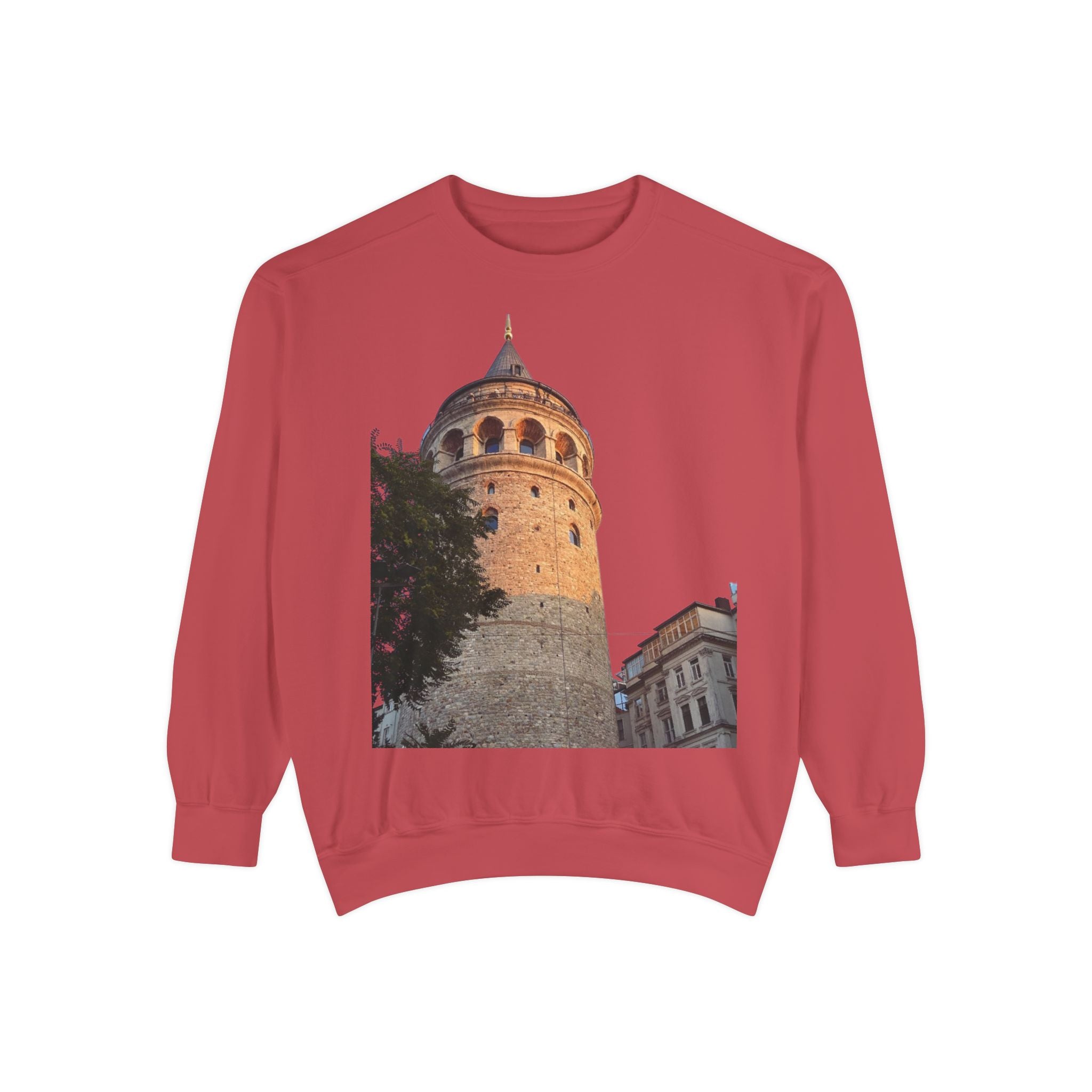 Garment-Dyed Cotton Sweatshirt