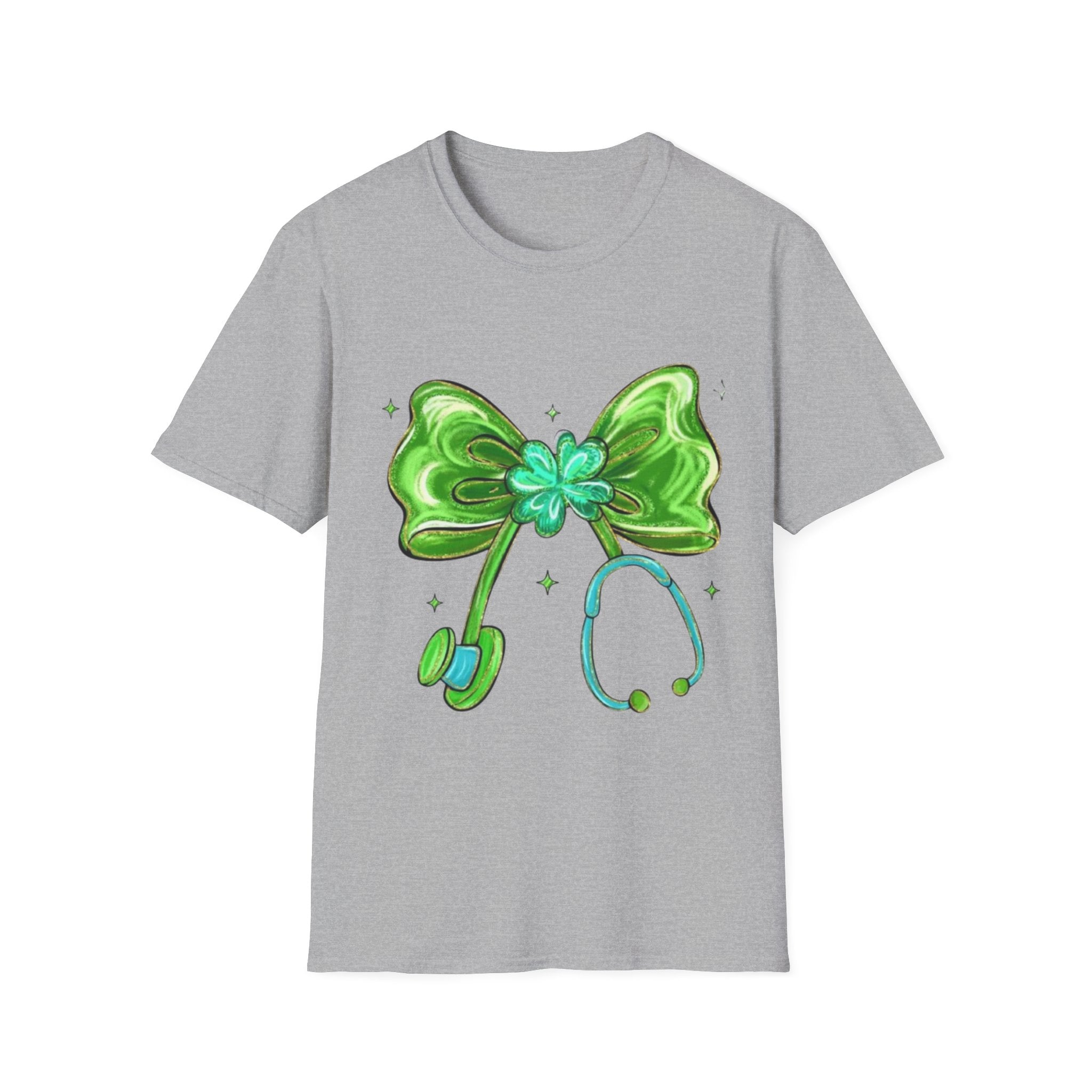 Nurse Shamrock Cotton Tee