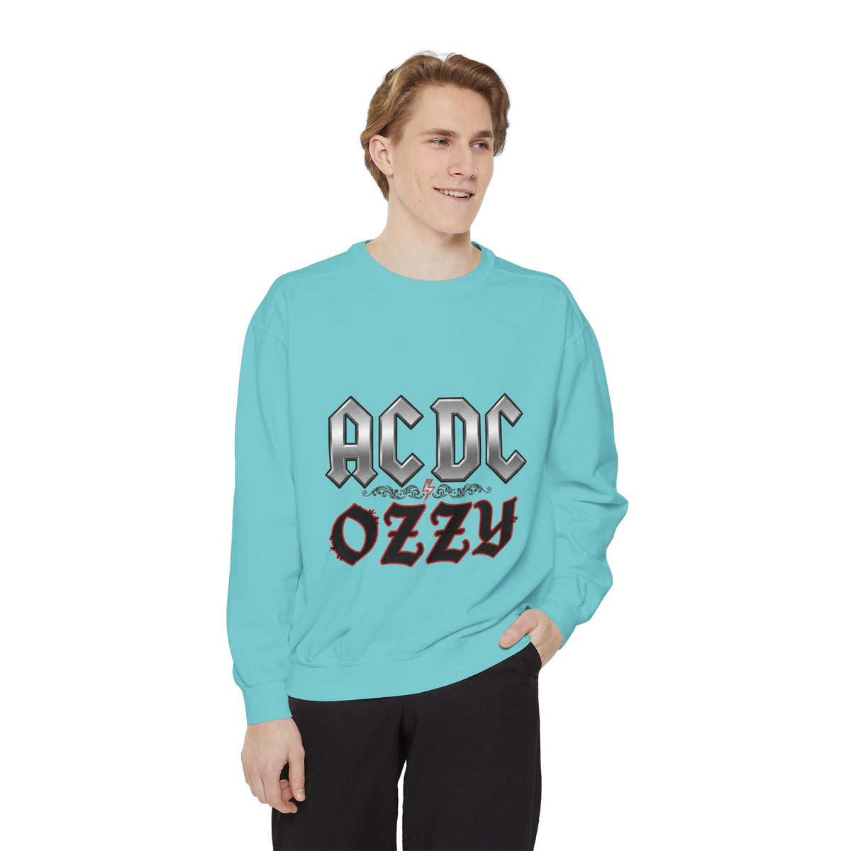 AC/DC x Ozzy Rock Crewneck Sweatshirt