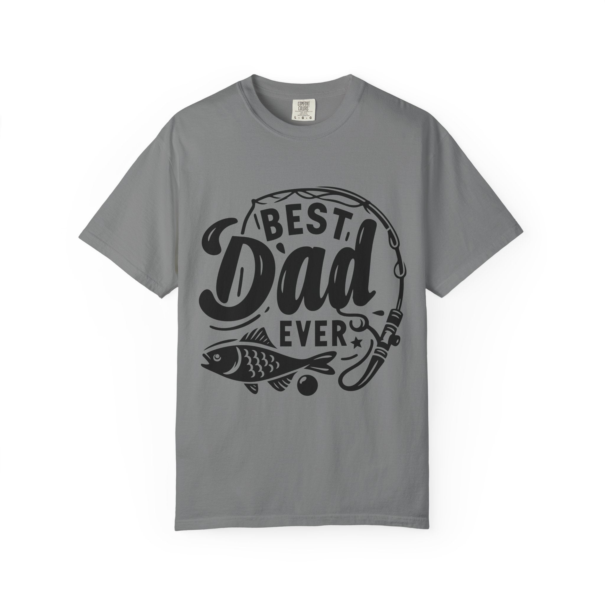 Best Dad Ever Fishing T-Shirt — Father’s Day Gift Tee