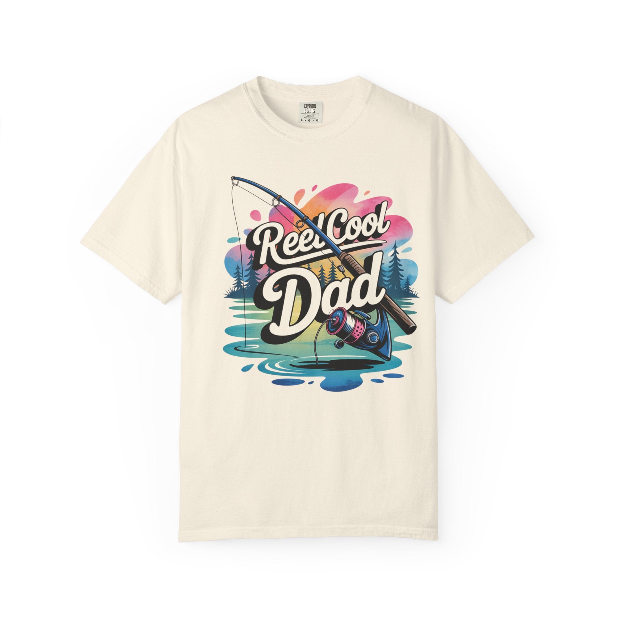 Reel Cool Dad Fishing T-Shirt — Dad Gift for Fishermen, Father’s Day Tee