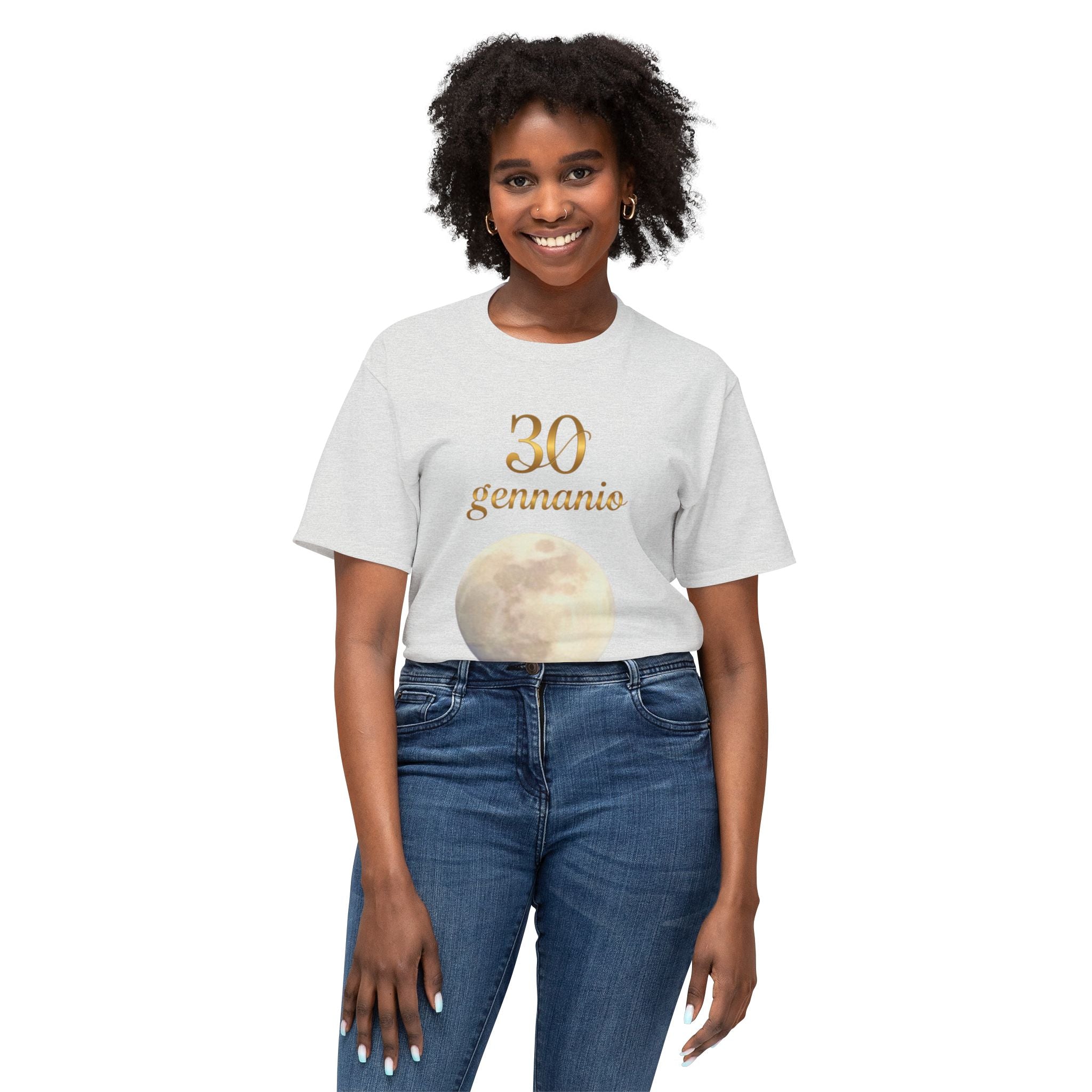 Moon Graphic Cotton Tee