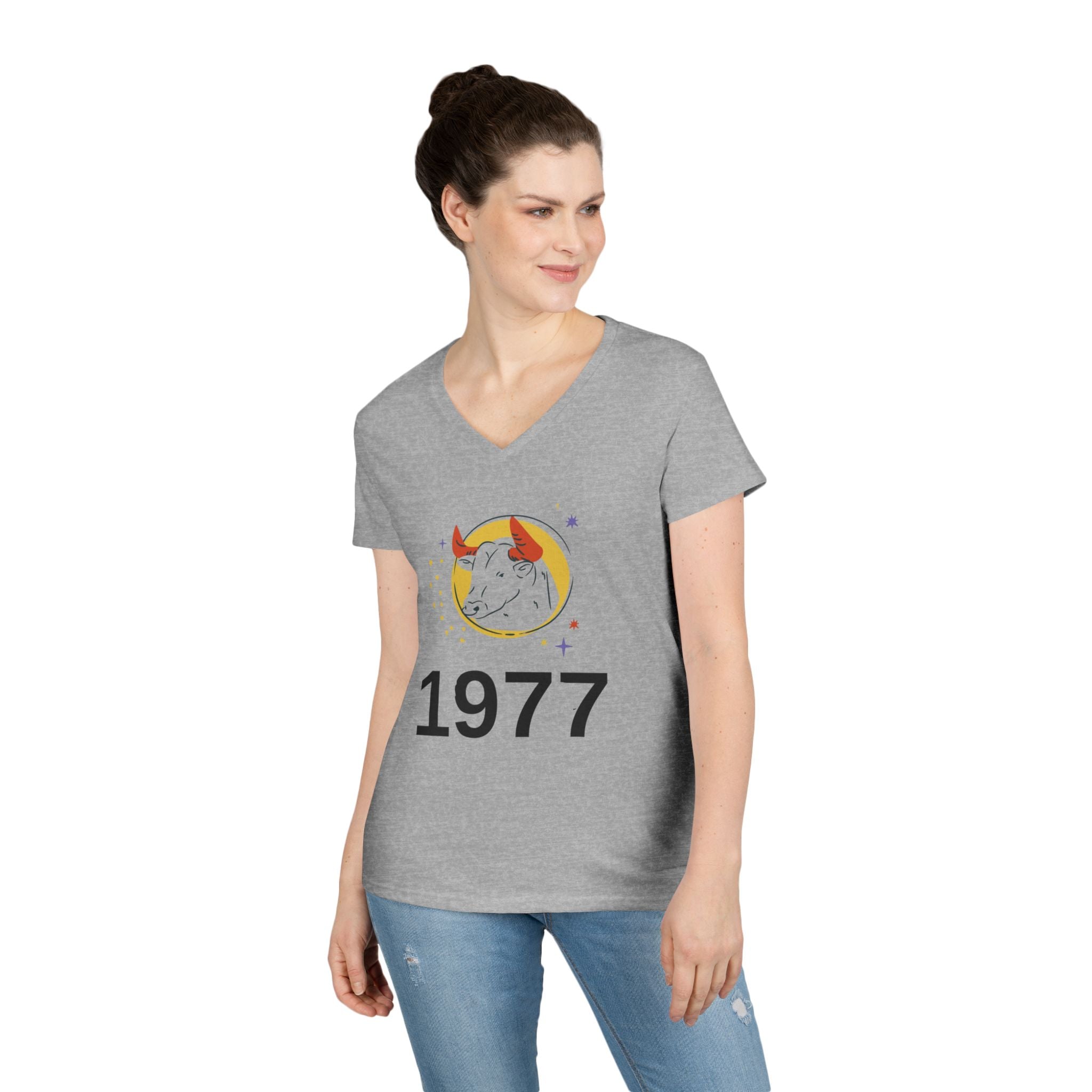 1977 Taurus Cotton V-Neck