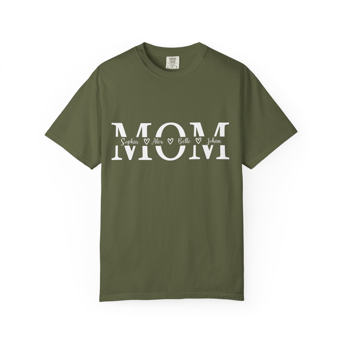 Classic White Garment-Dyed T-Shirt