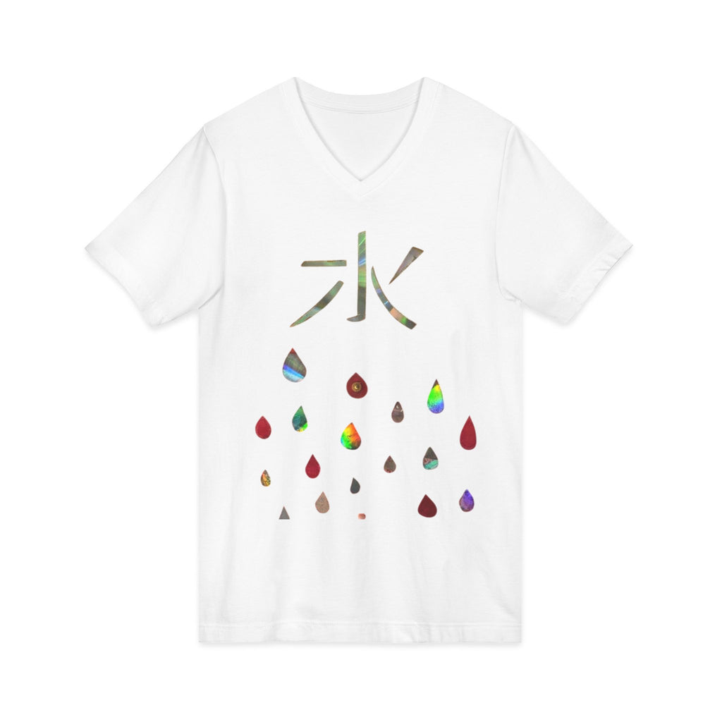 Unisex Jersey Short Sleeve V-Neck Tee