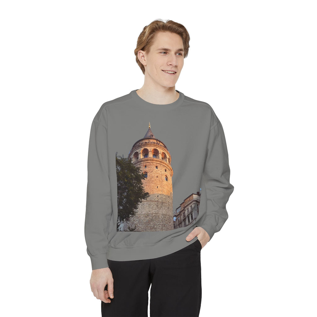 Garment-Dyed Cotton Sweatshirt