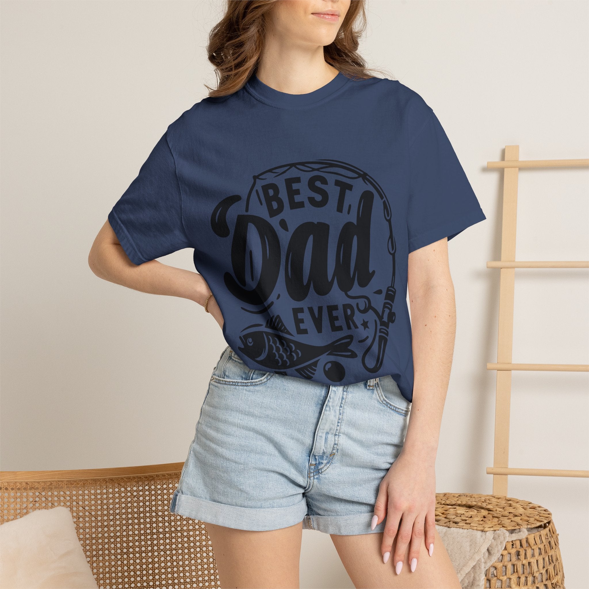 Best Dad Ever Fishing T-Shirt — Father’s Day Gift Tee
