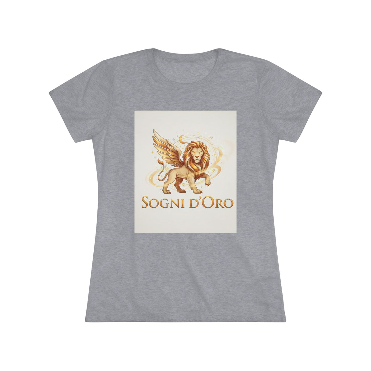 Sogni d'Oro Golden Winged Lion Women's Tee