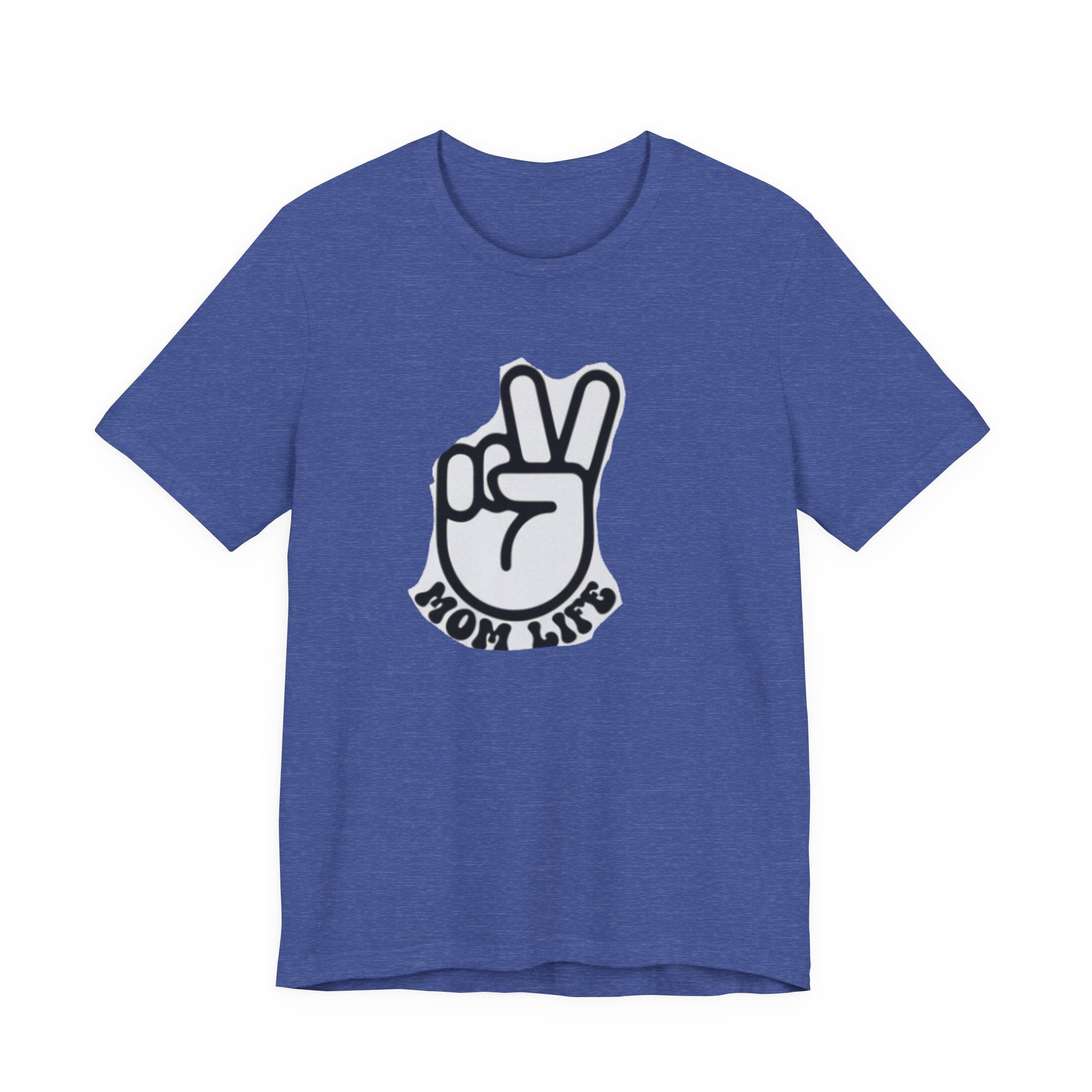 Mom Life Peace Sign T-Shirt