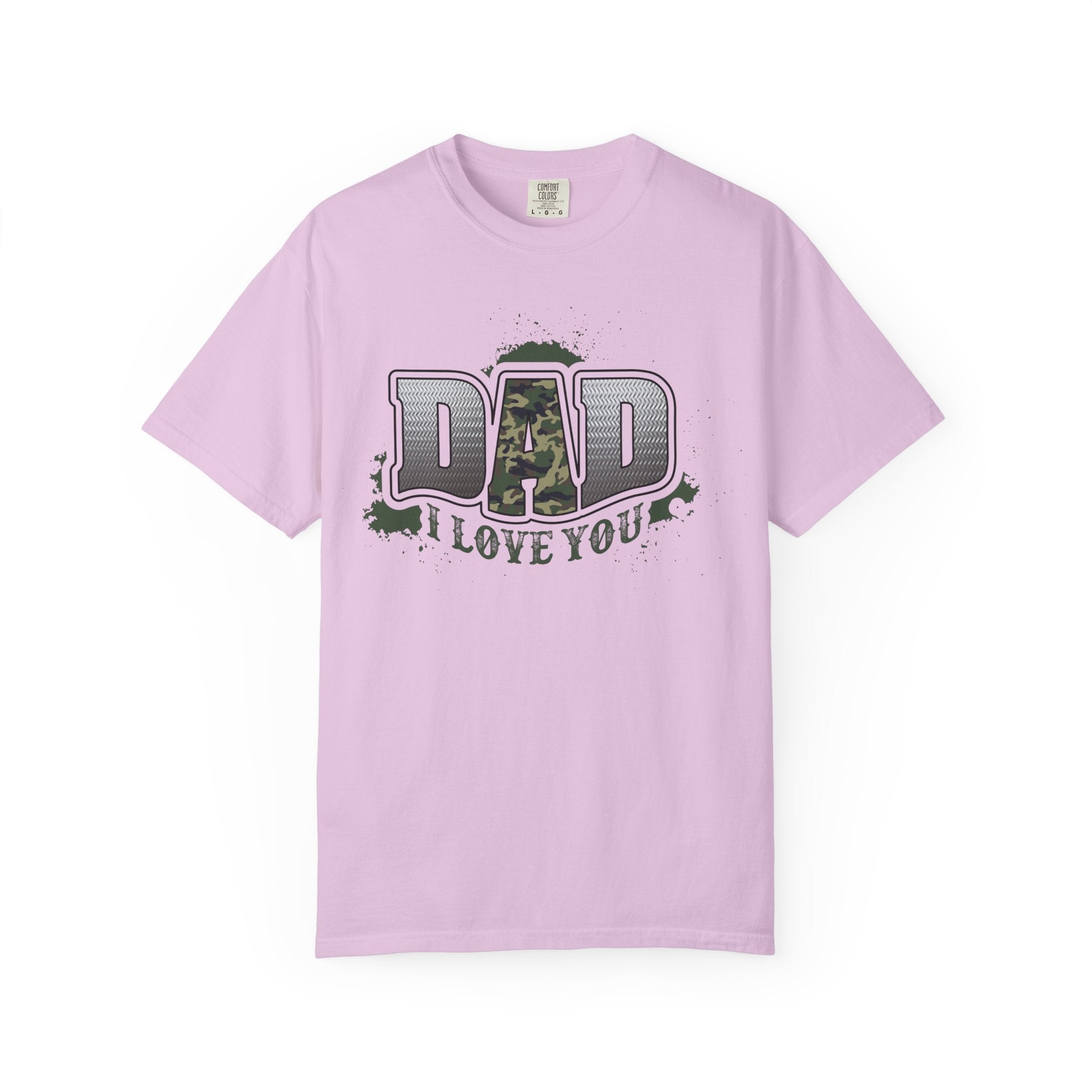 Dad I Love You Camo T-Shirt