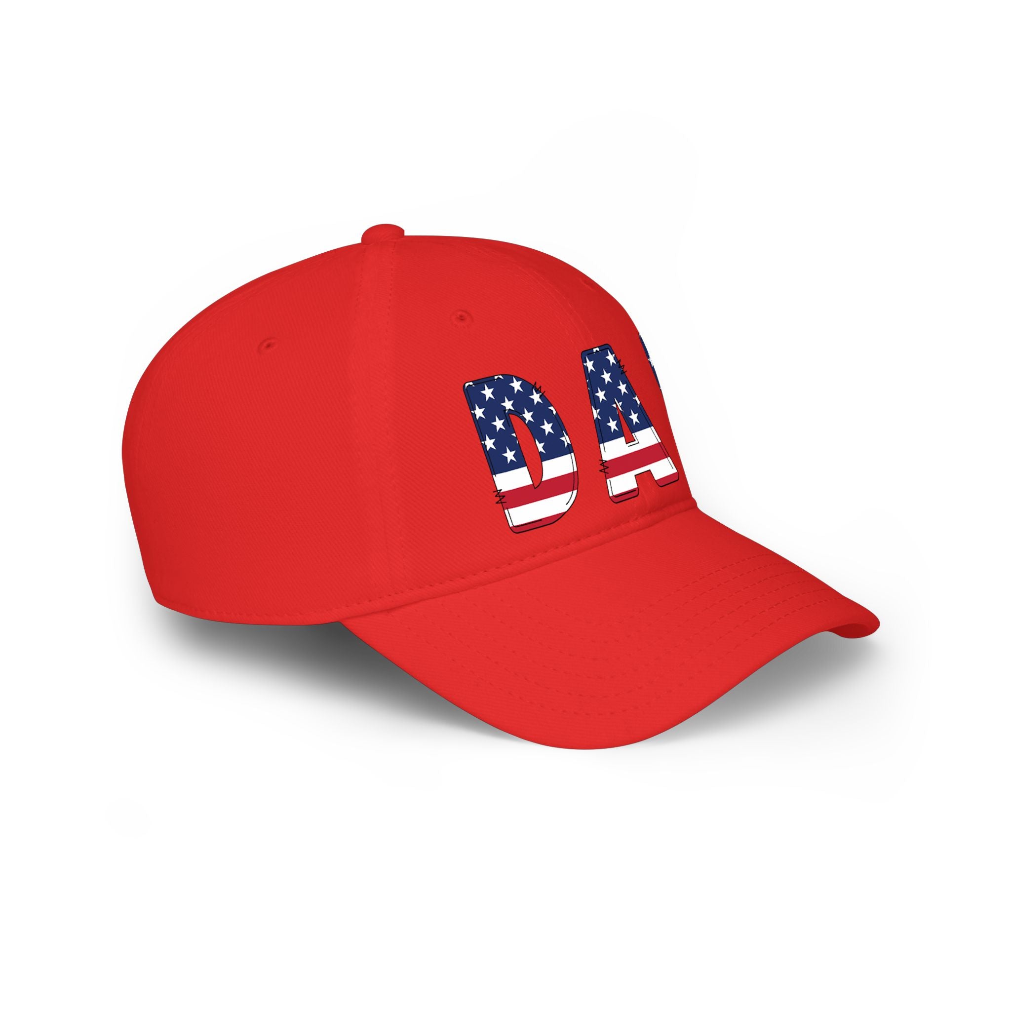 Dad Baseball Cap — American Flag Patriotic Dad Hat for Father’s Day & 4th of July