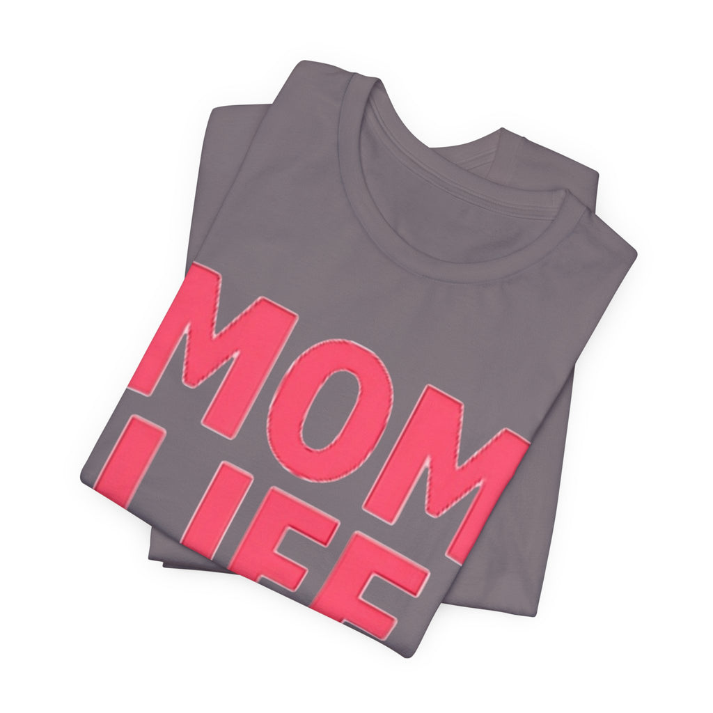 Soft Cotton Mom Life Tee