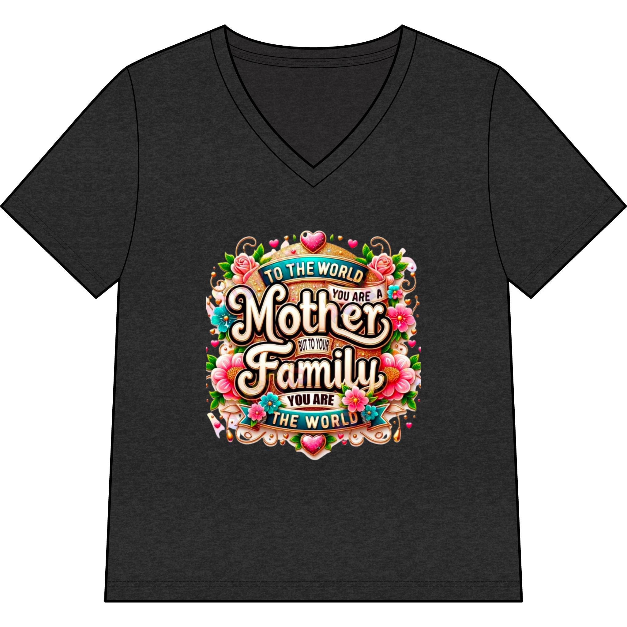Soft Heather V-Neck Tee
