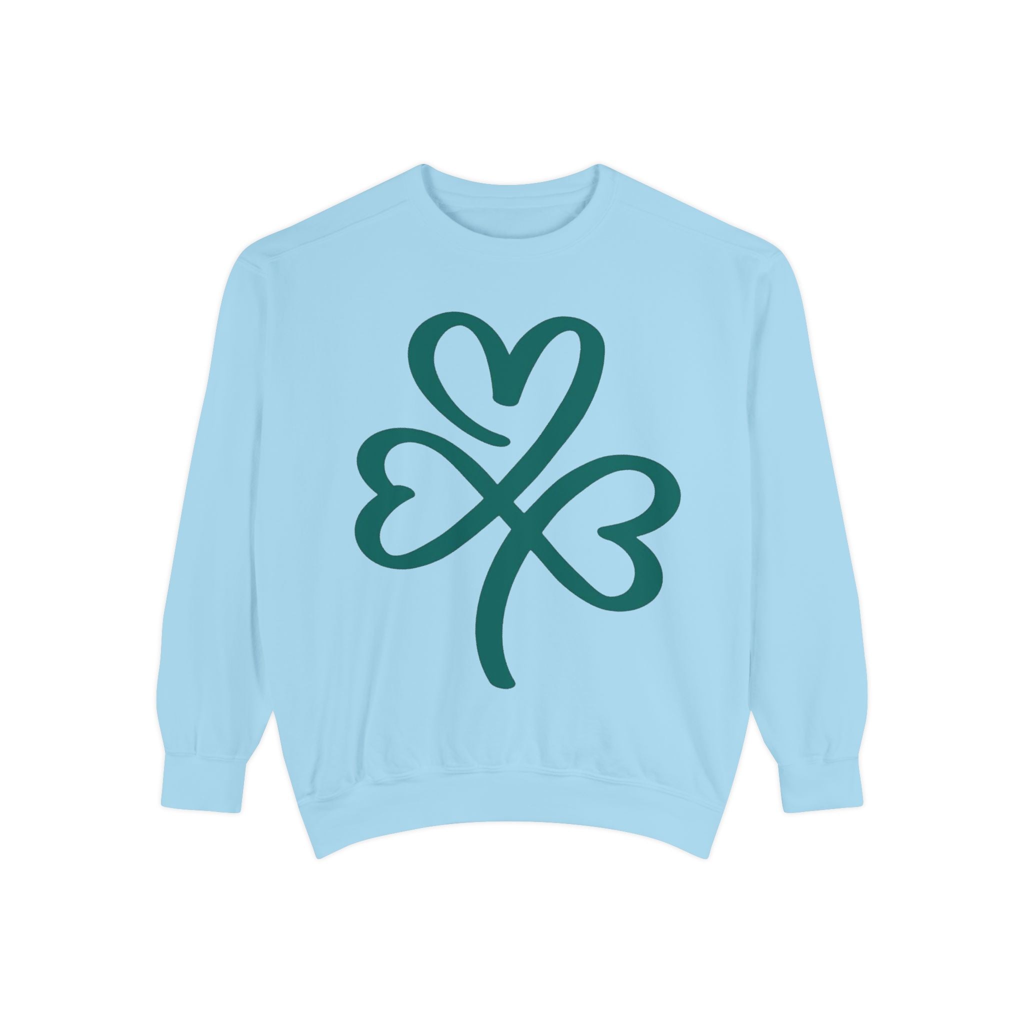 Heart Clover Cotton Sweatshirt