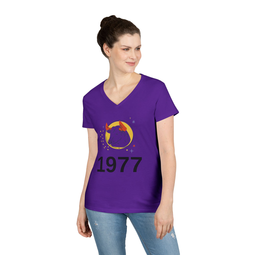 1977 Taurus Cotton V-Neck