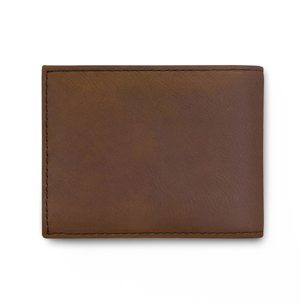 Vintage Stamp Bi-Fold Wallet